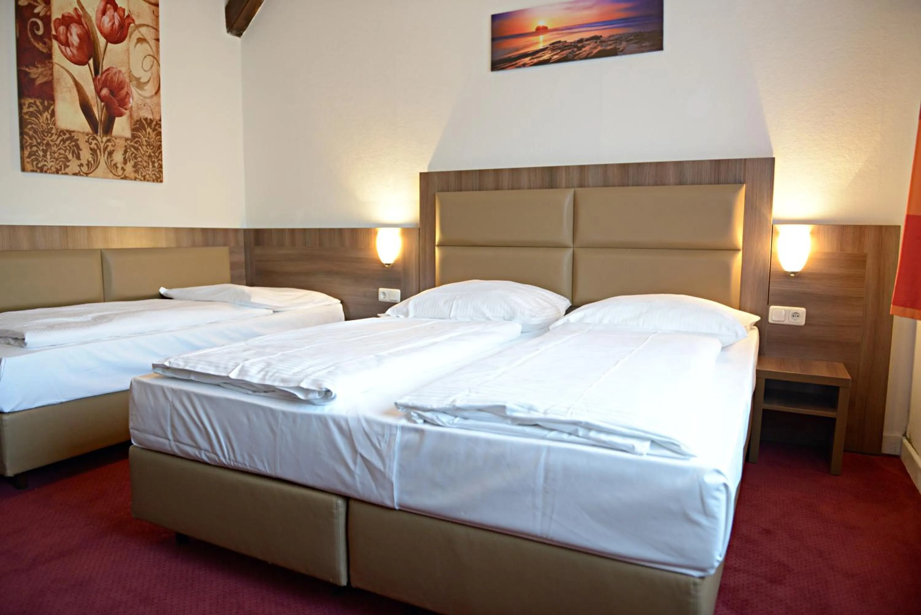 Bedroom, Bed in Motel21 Hamburg-Mitte