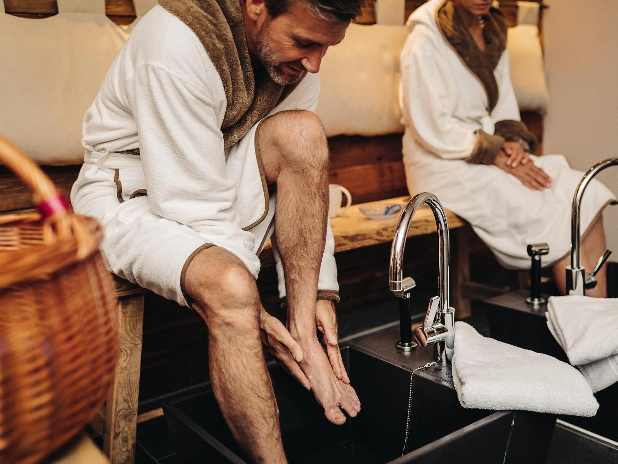 Spa and wellness centre/facilities in Wellness & Thermal Retreat Das Mühlbach