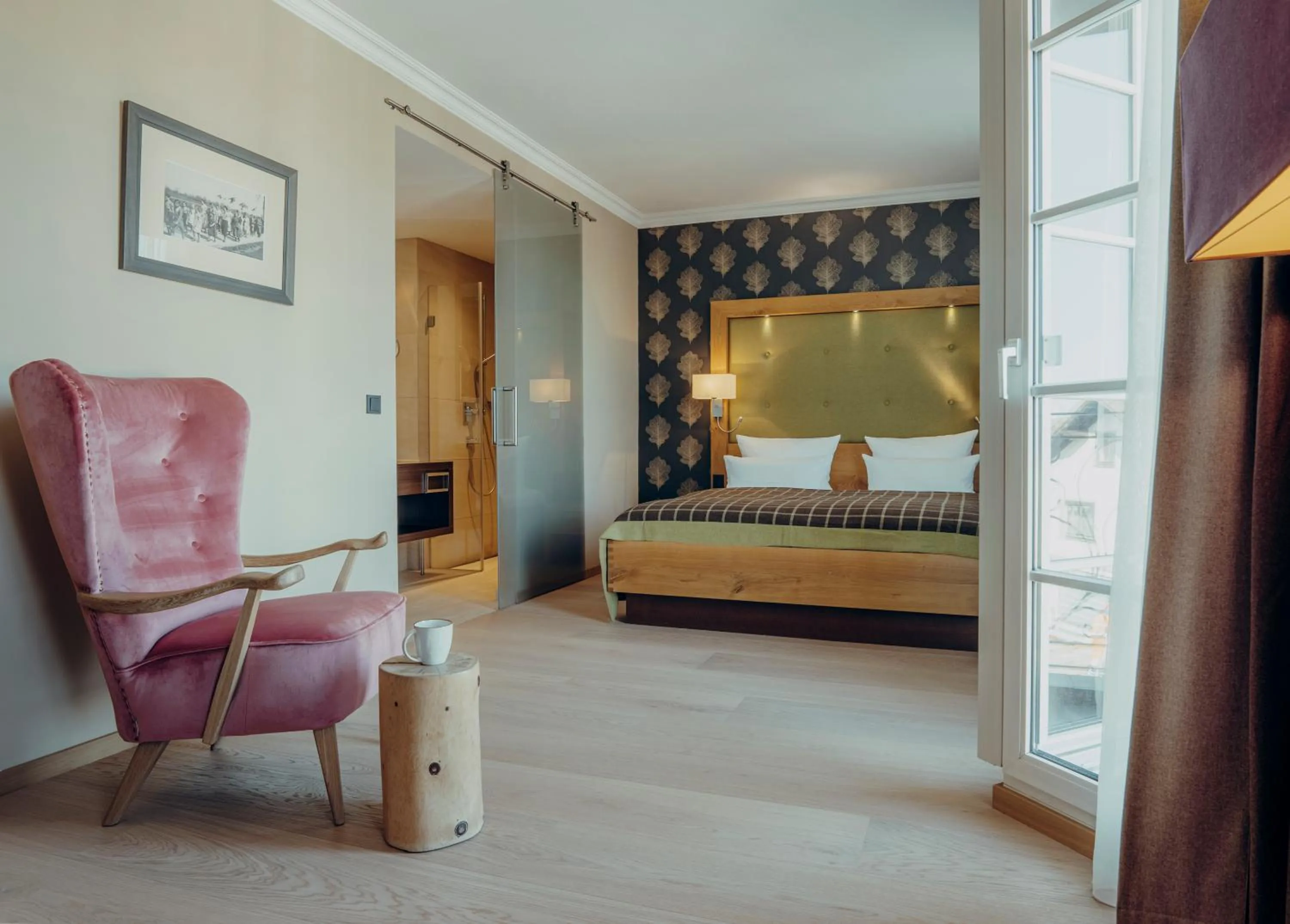 Photo of the whole room, Bed in Wellness & Thermal Retreat Das Mühlbach