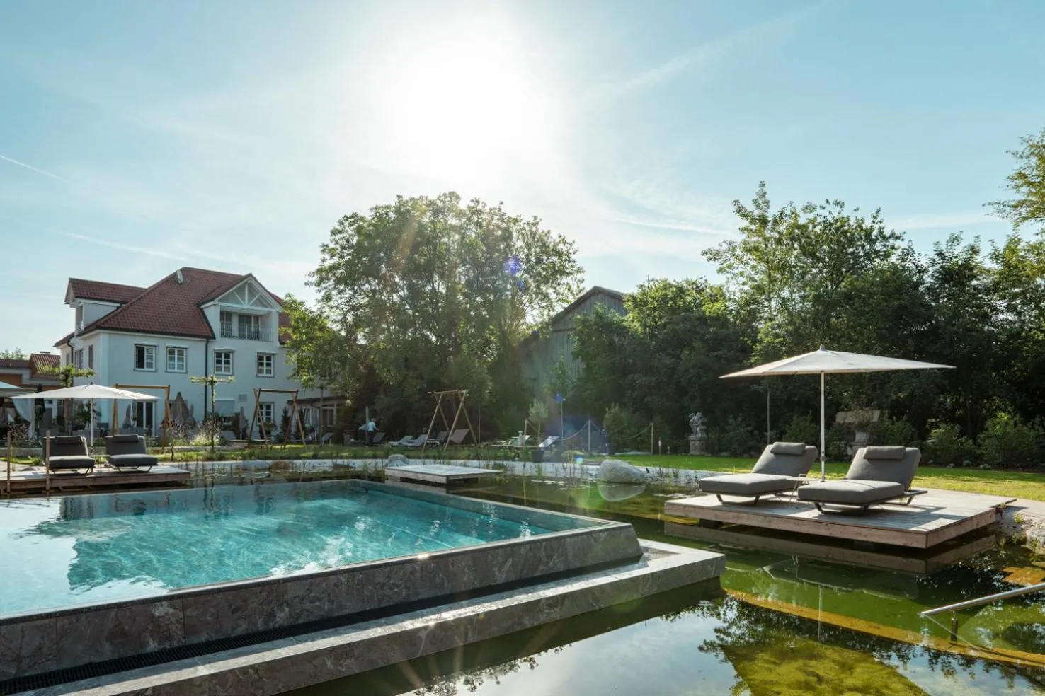 Garden in Wellness & Thermal Retreat Das Mühlbach