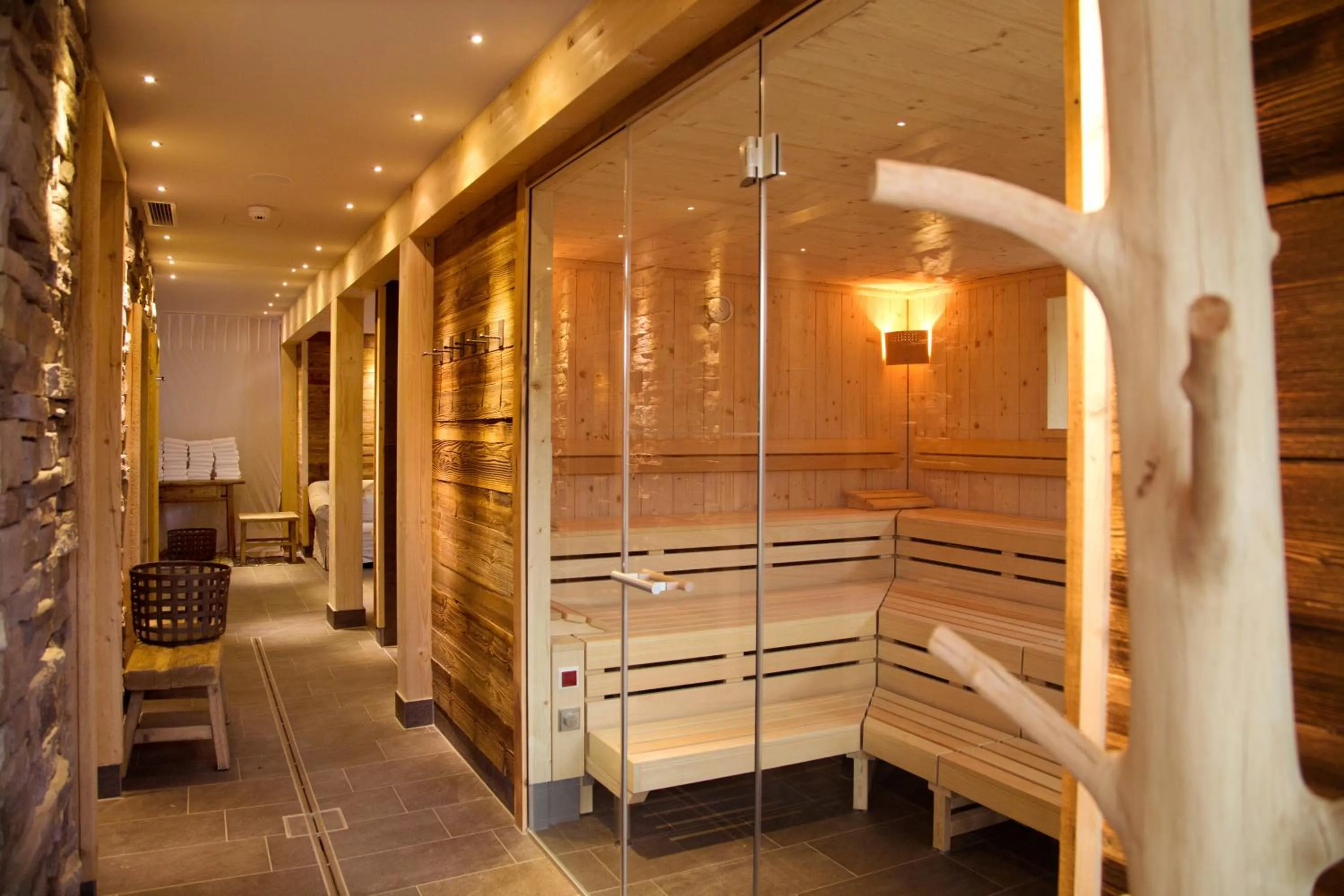 Sauna in Wellness & Thermal Retreat Das Mühlbach
