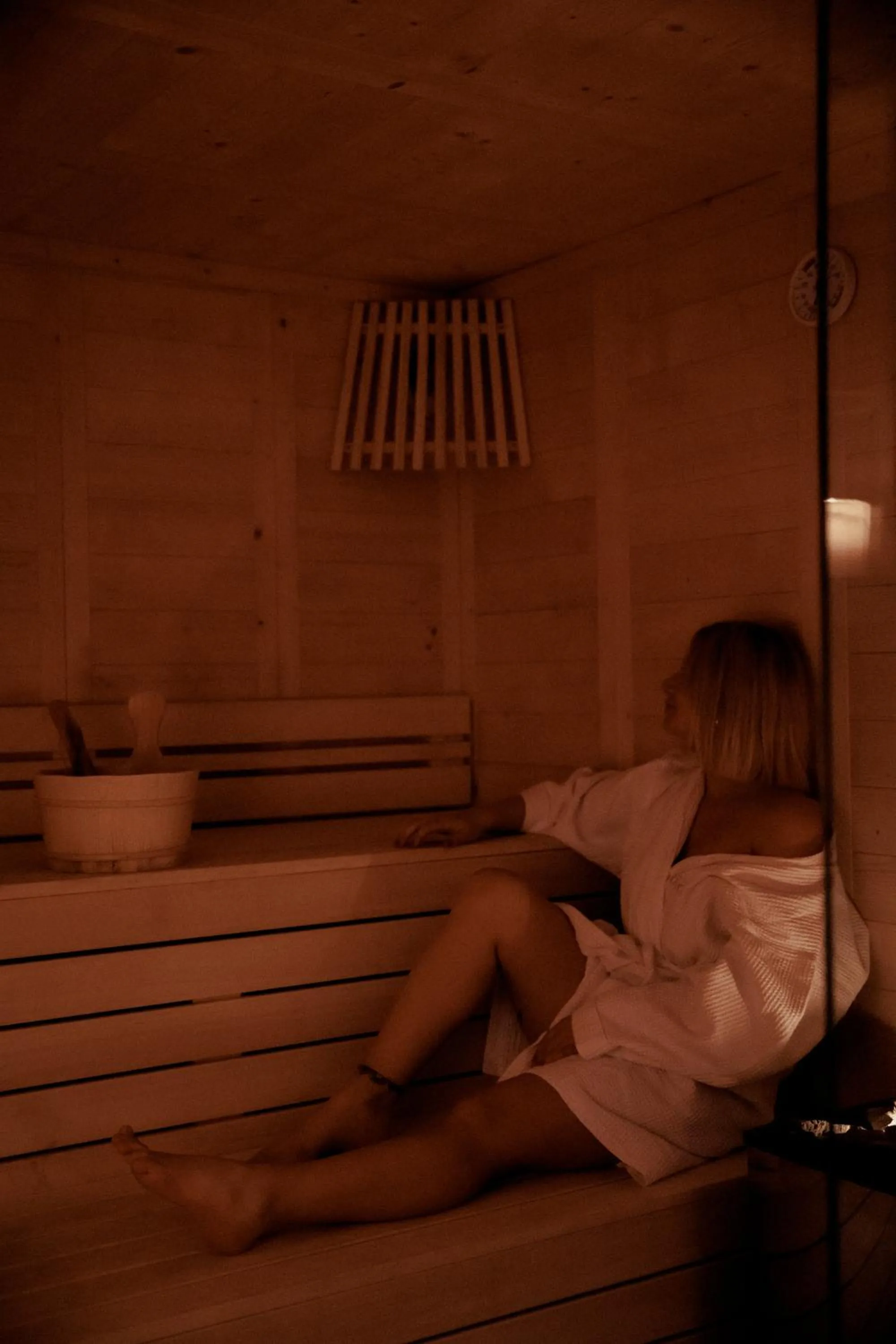 Sauna in LAS HOTEL & SPA