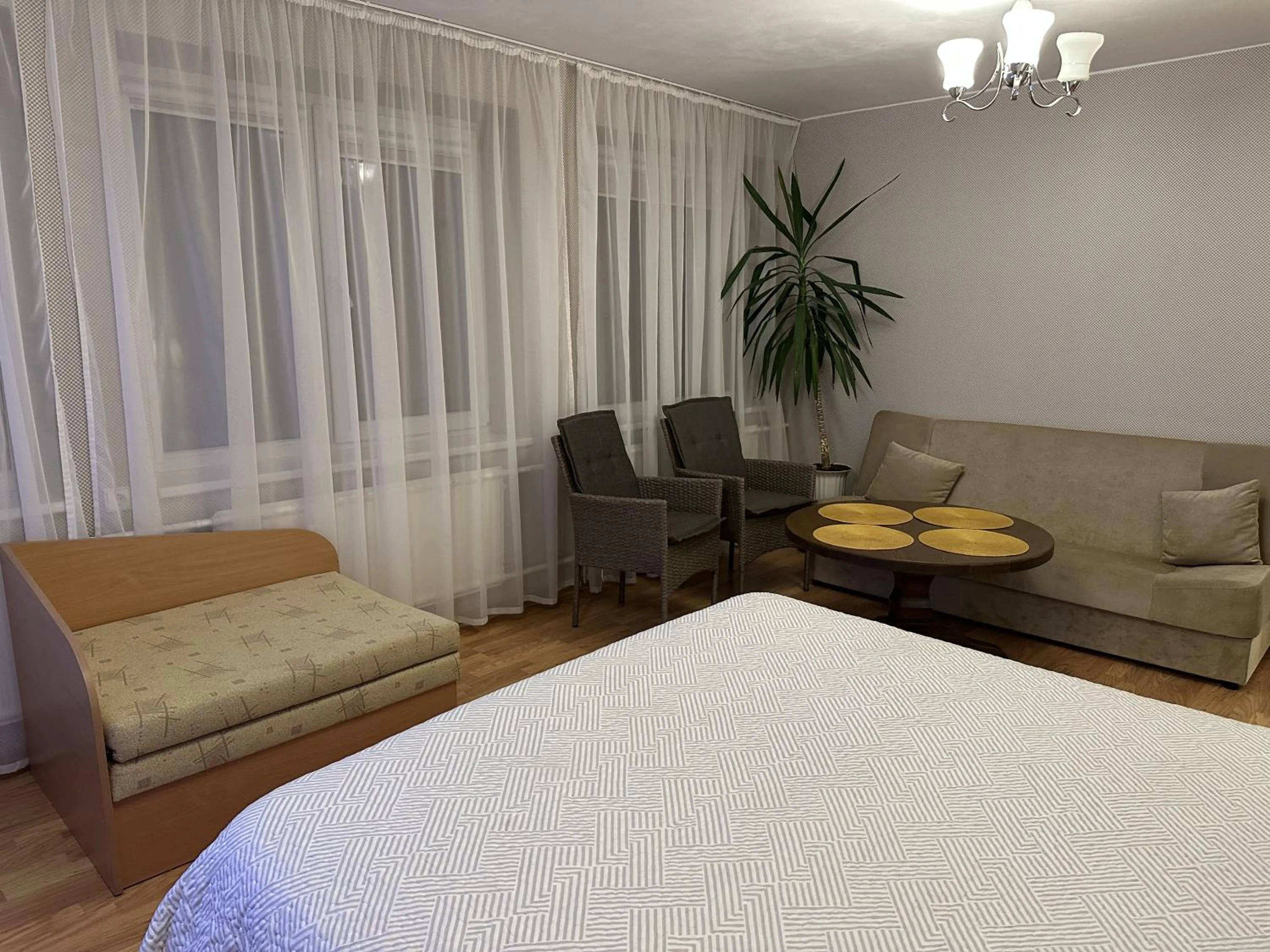 Bed in Apartamentai šalia baseino