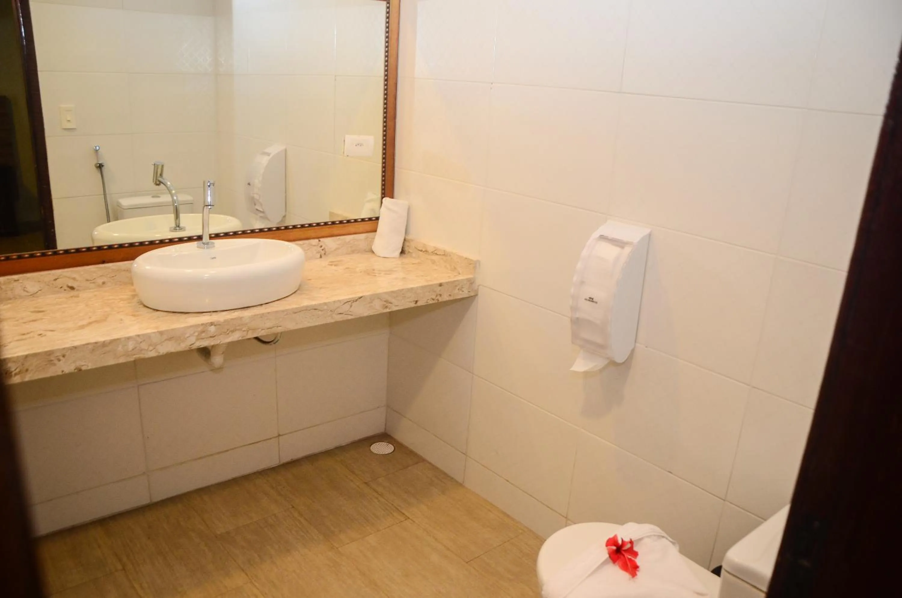 Bathroom in Pousada Flor de Maraca