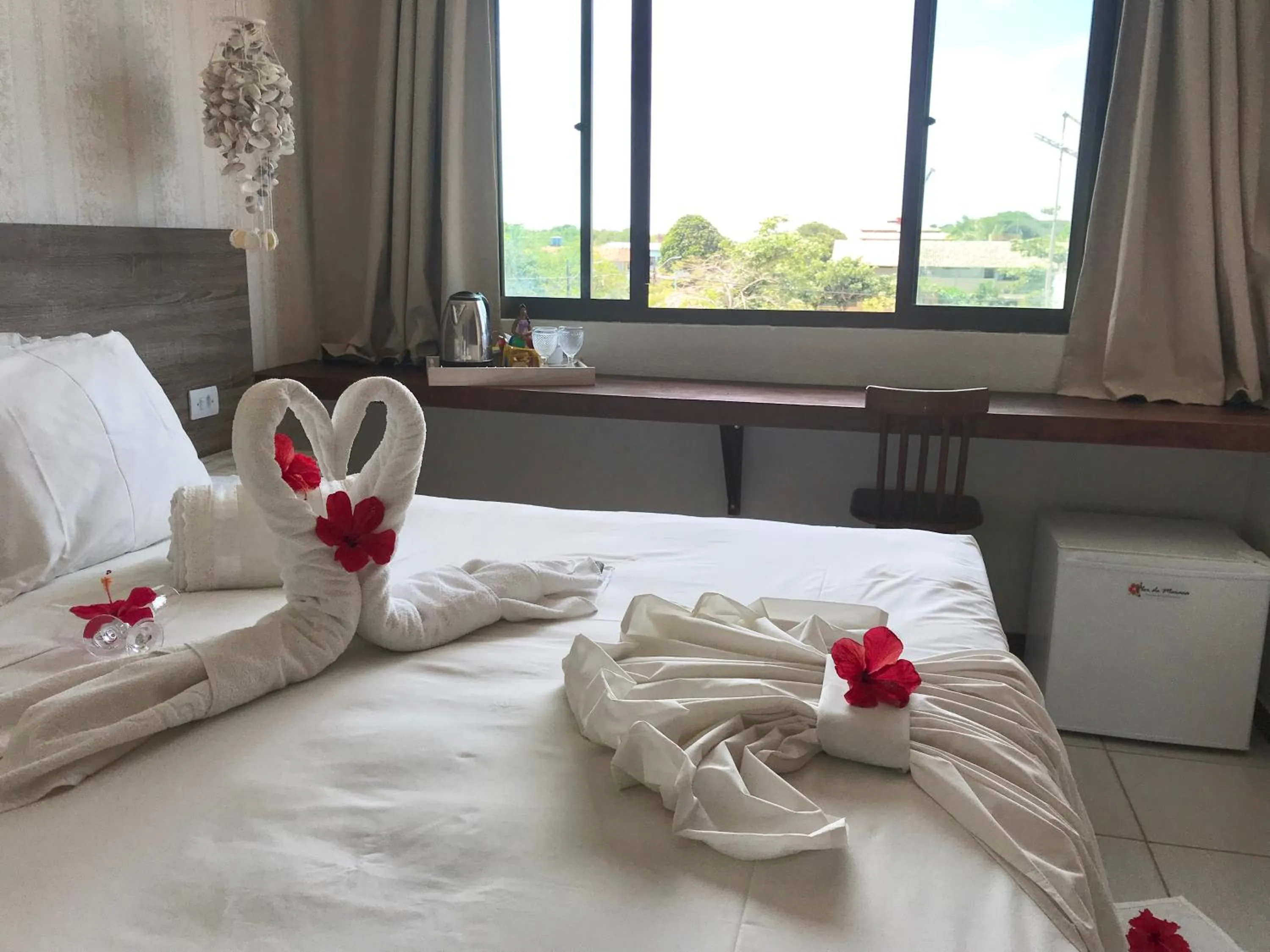 Bedroom, Bed in Pousada Flor de Maraca