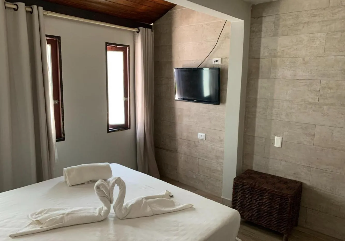 Bedroom, Bed in Pousada Flor de Maraca