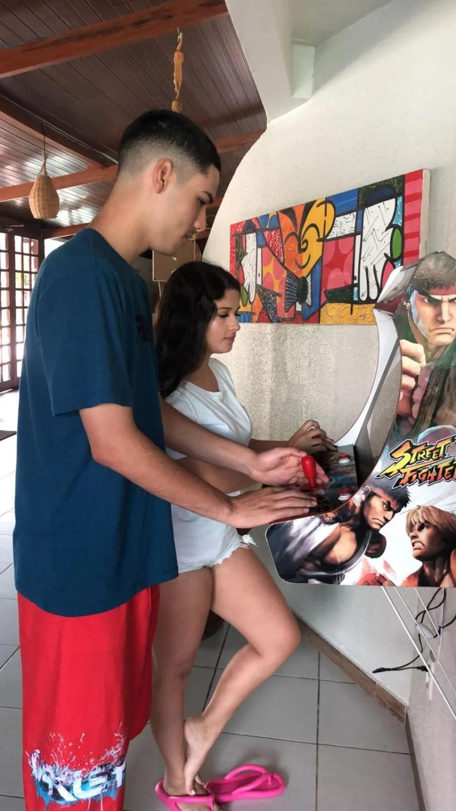 People in Pousada Flor de Maraca