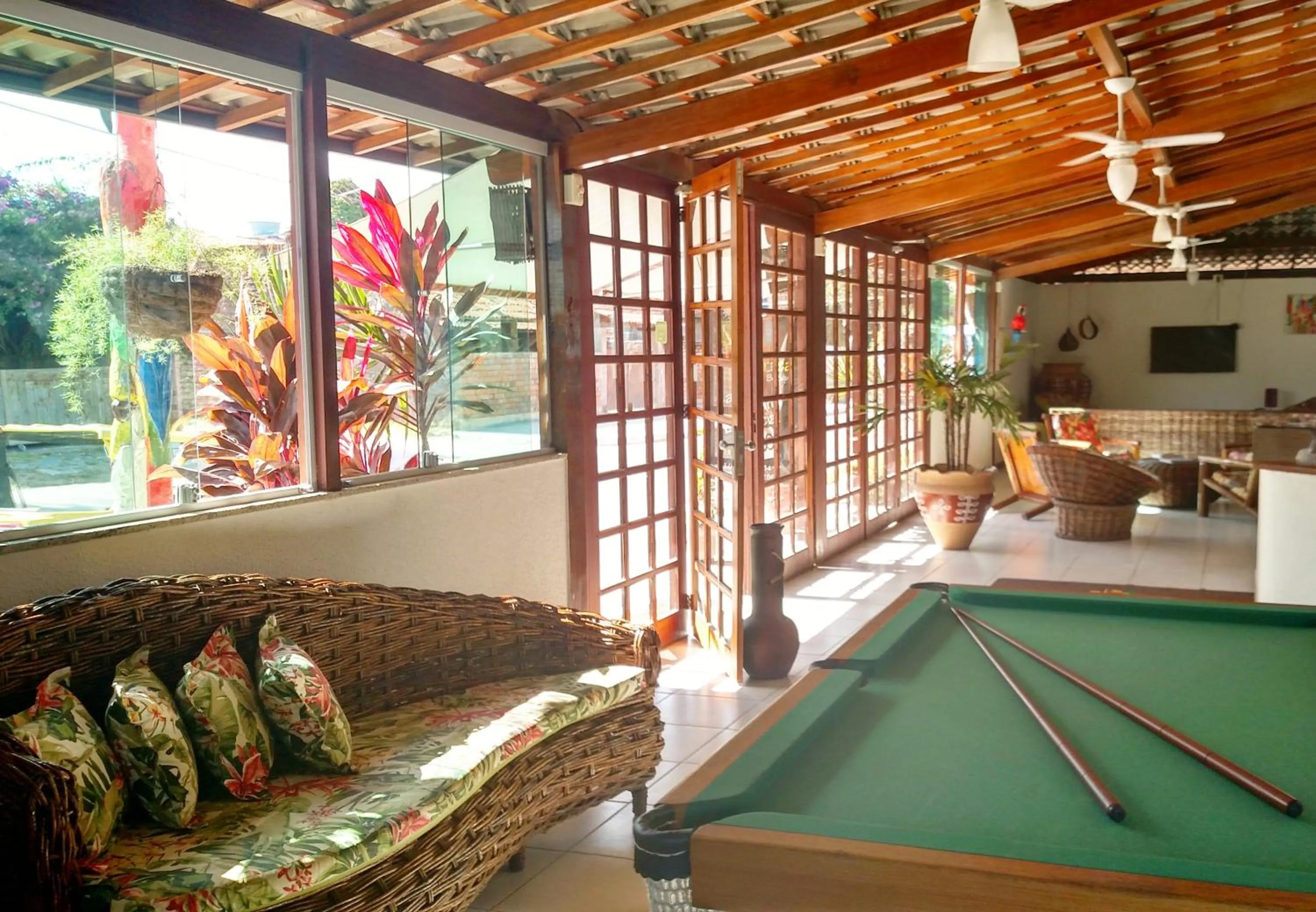 Billiard in Pousada Flor de Maraca