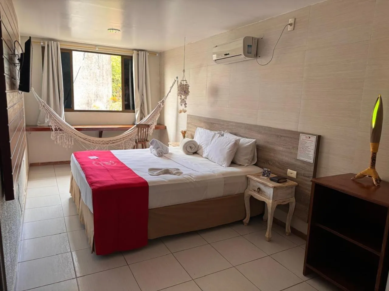 Bedroom, Bed in Pousada Flor de Maraca