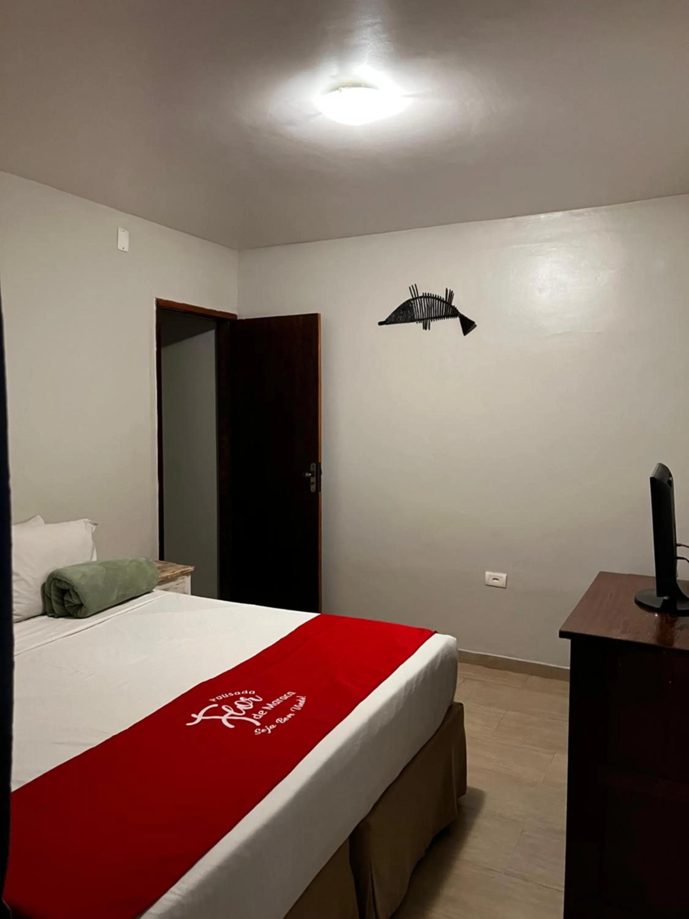 Bedroom, Bed in Pousada Flor de Maraca