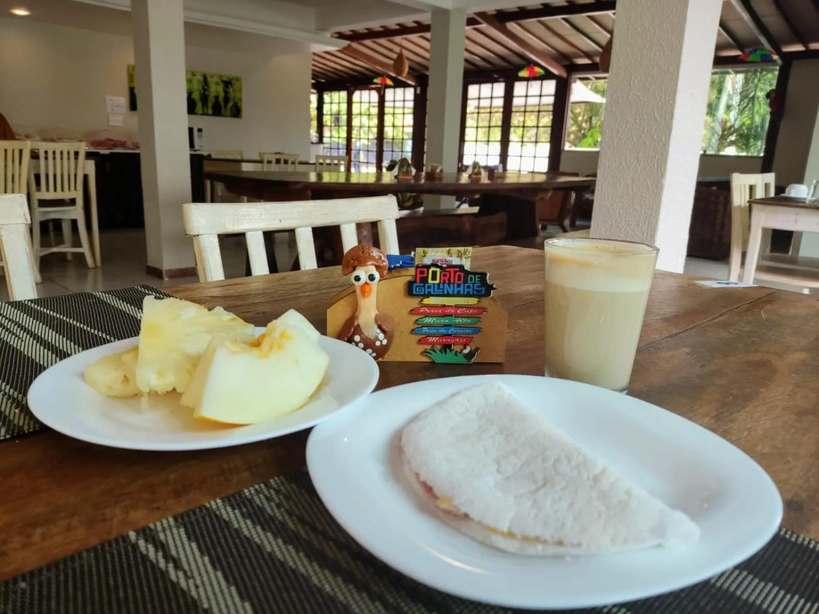 Food and drinks in Pousada Flor de Maraca