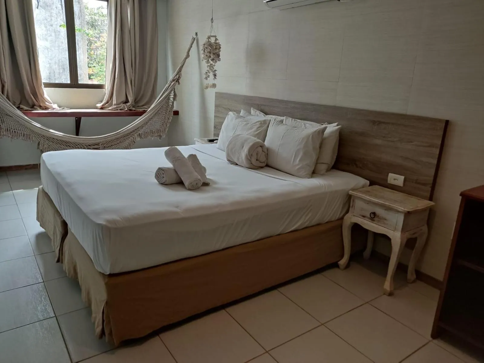 Bedroom, Bed in Pousada Flor de Maraca