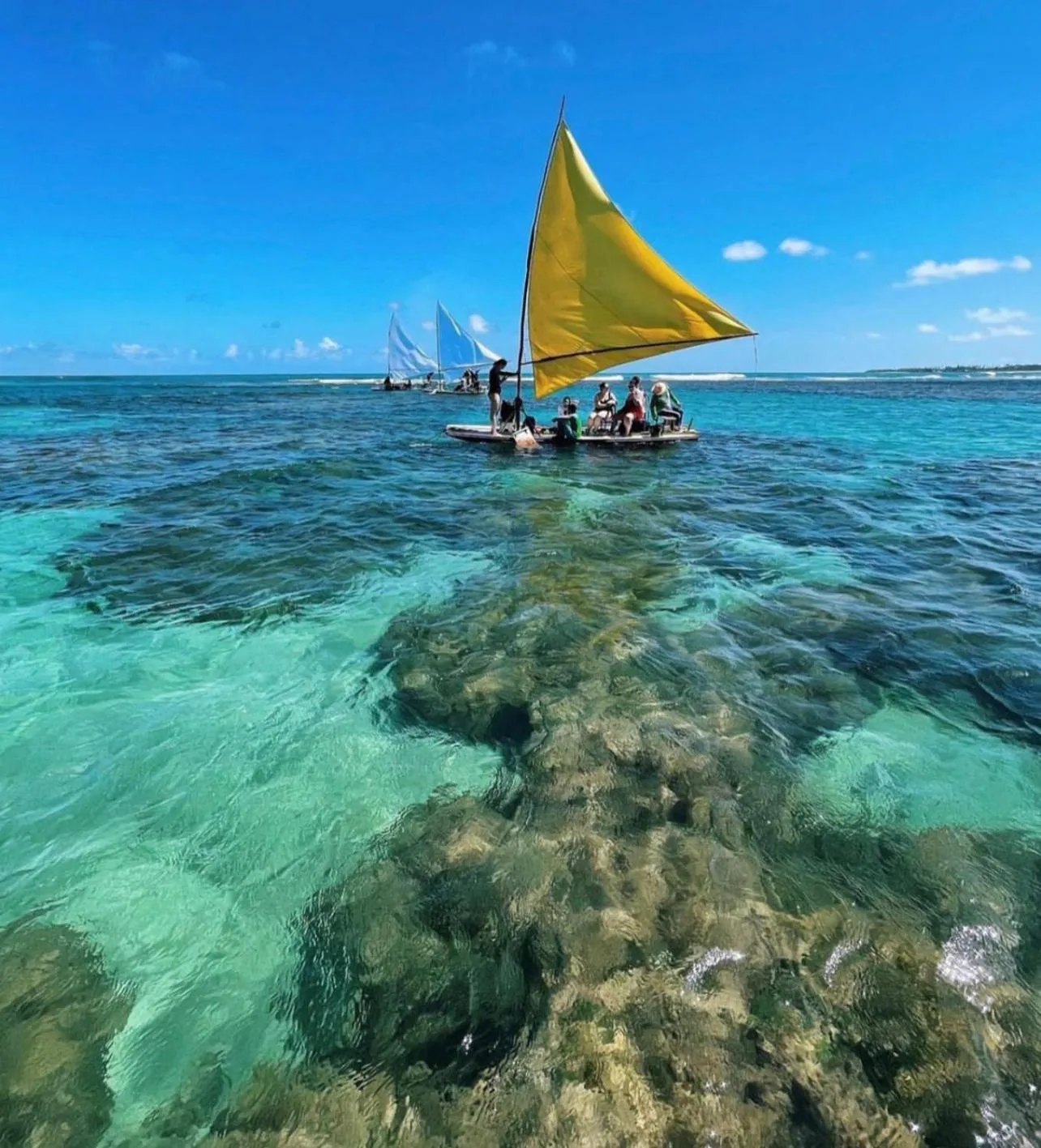 Natural landscape in Pousada Flor de Maraca