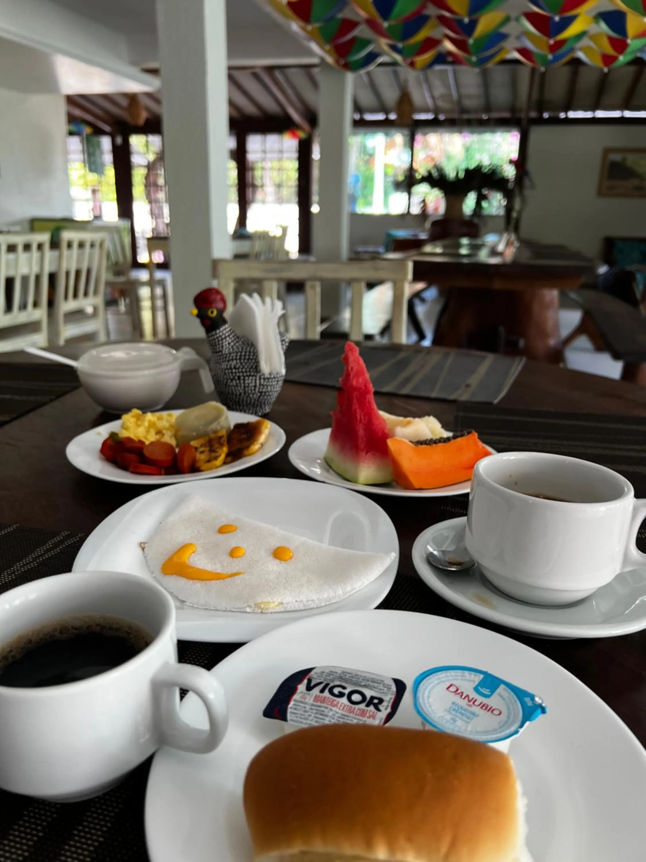 Restaurant/places to eat in Pousada Flor de Maraca