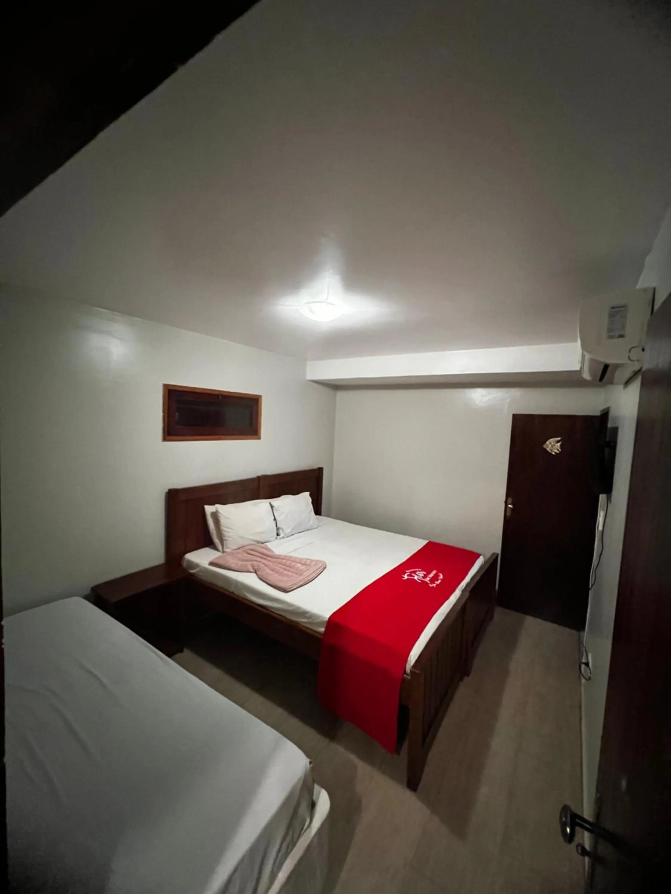 Bed in Pousada Flor de Maraca