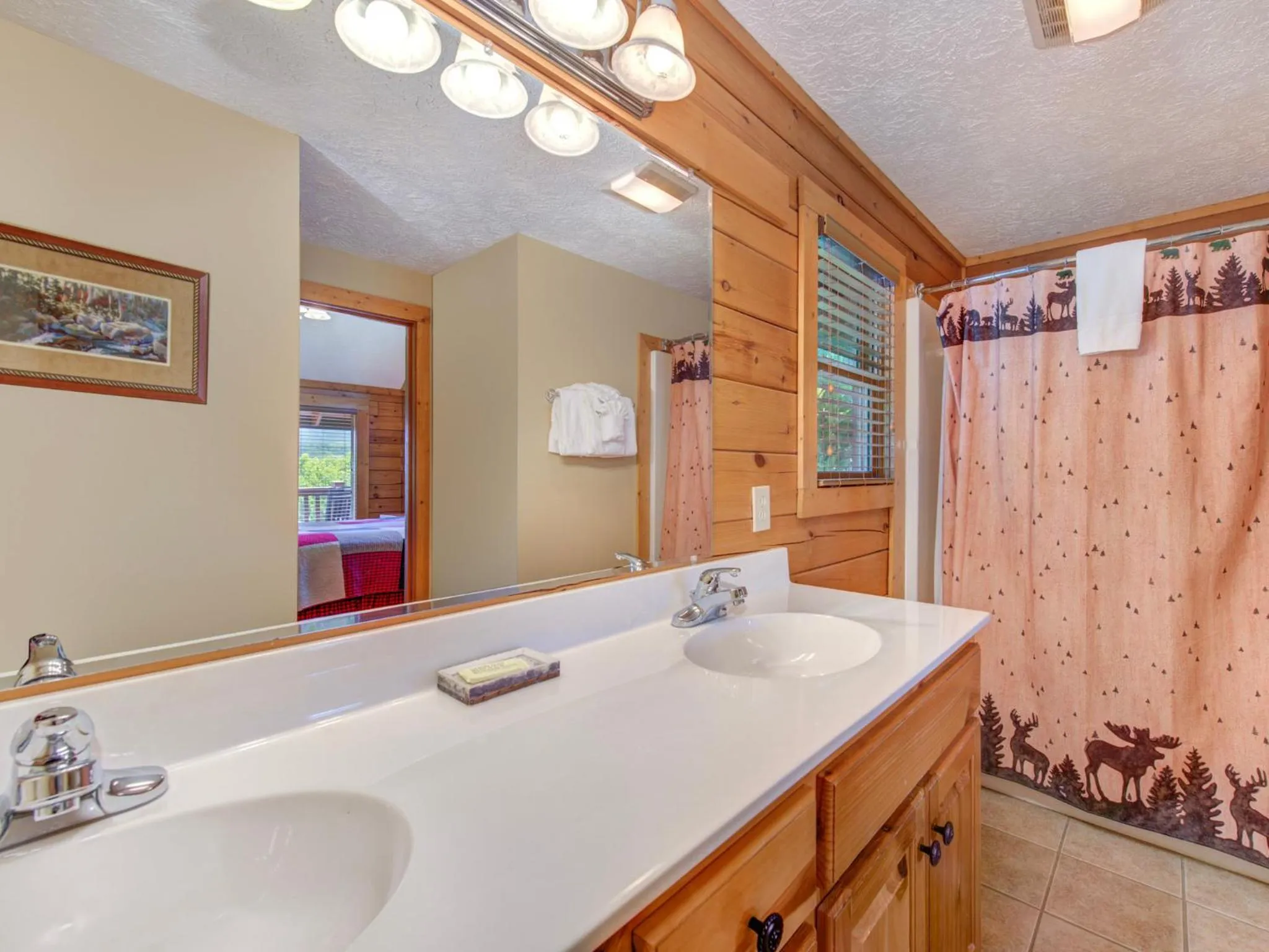 Bathroom in Eagles Point Lodge