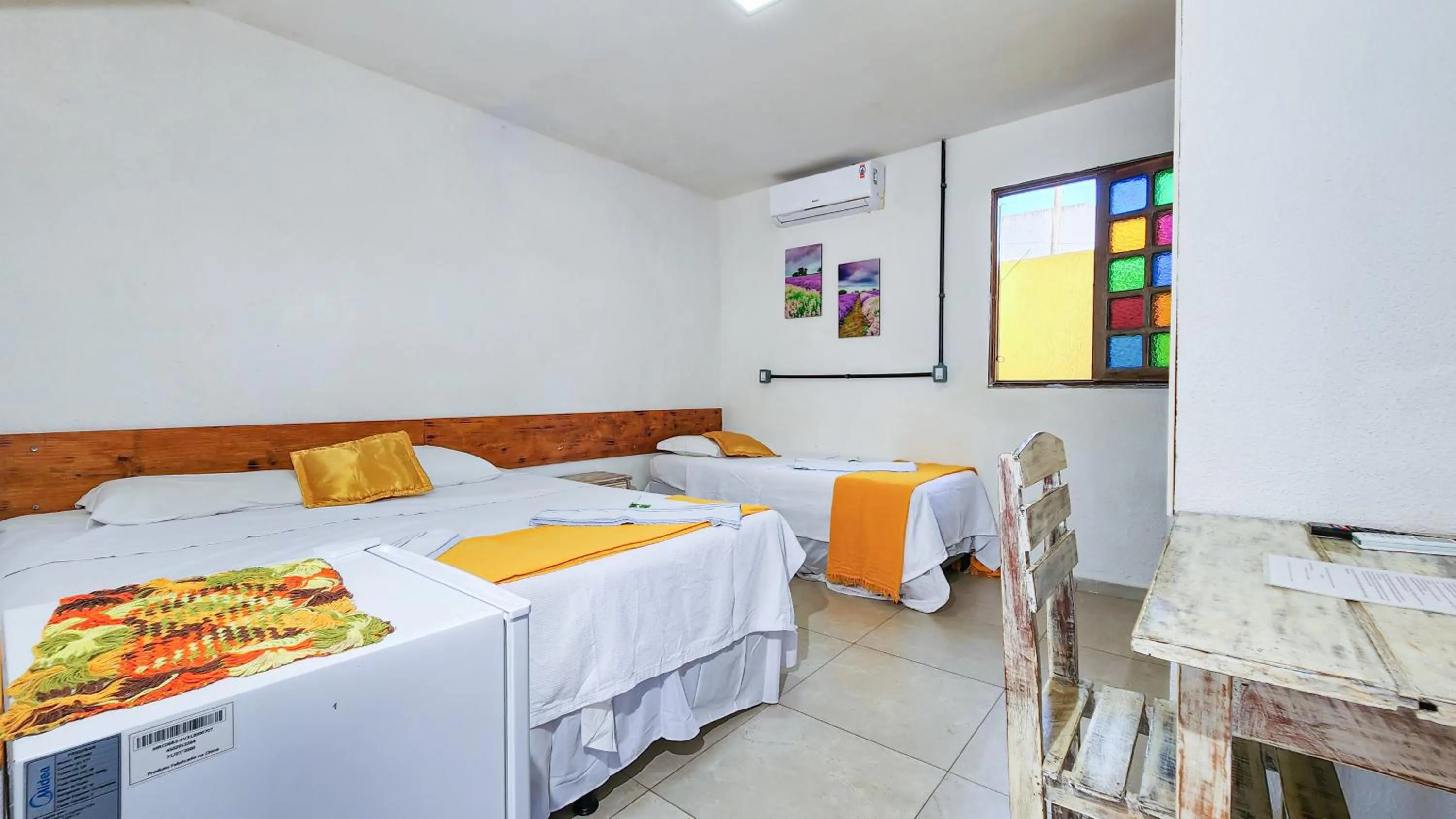 Bed in Pousada Brisa e Mar