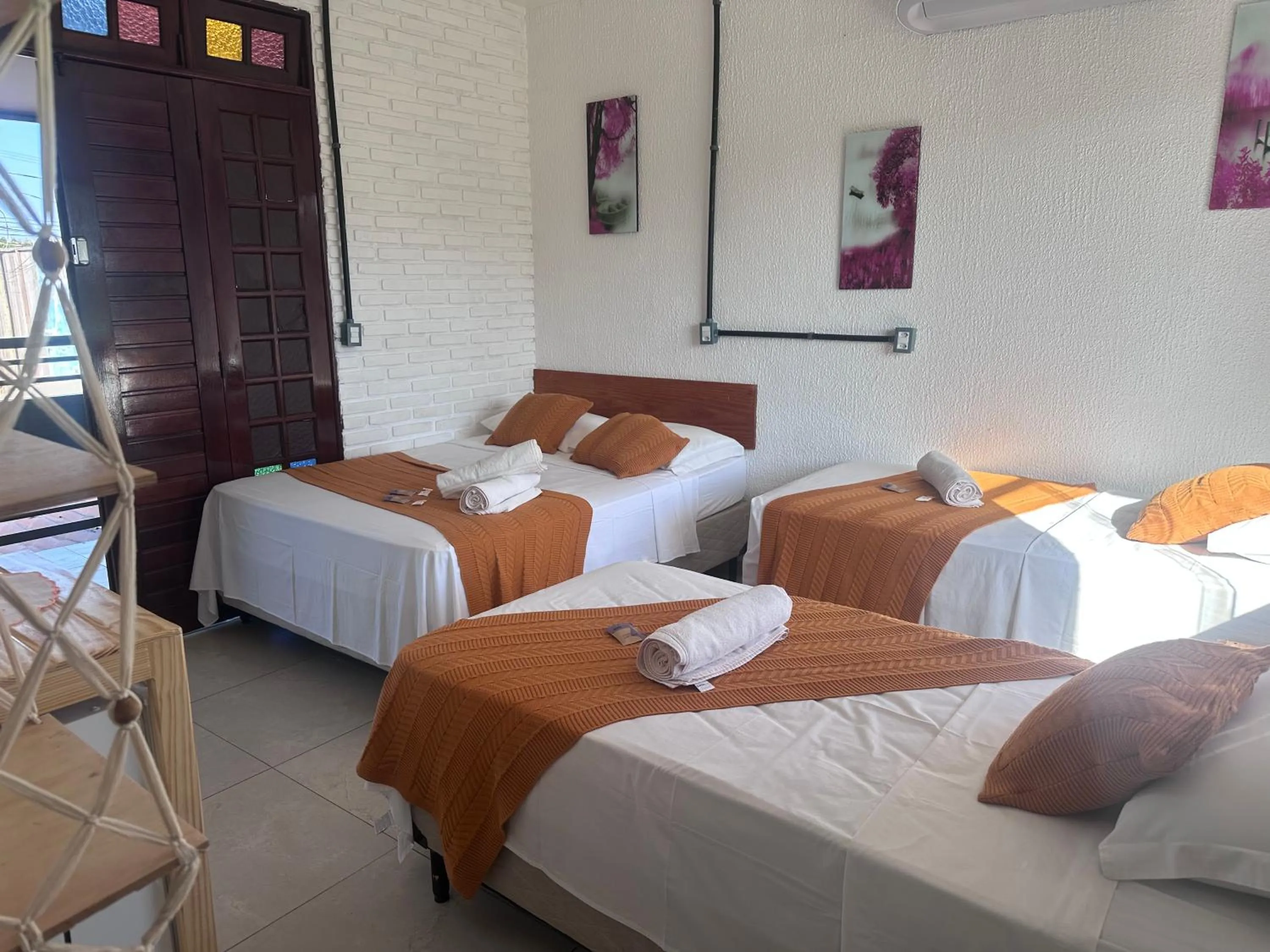 Bed in Pousada Brisa e Mar