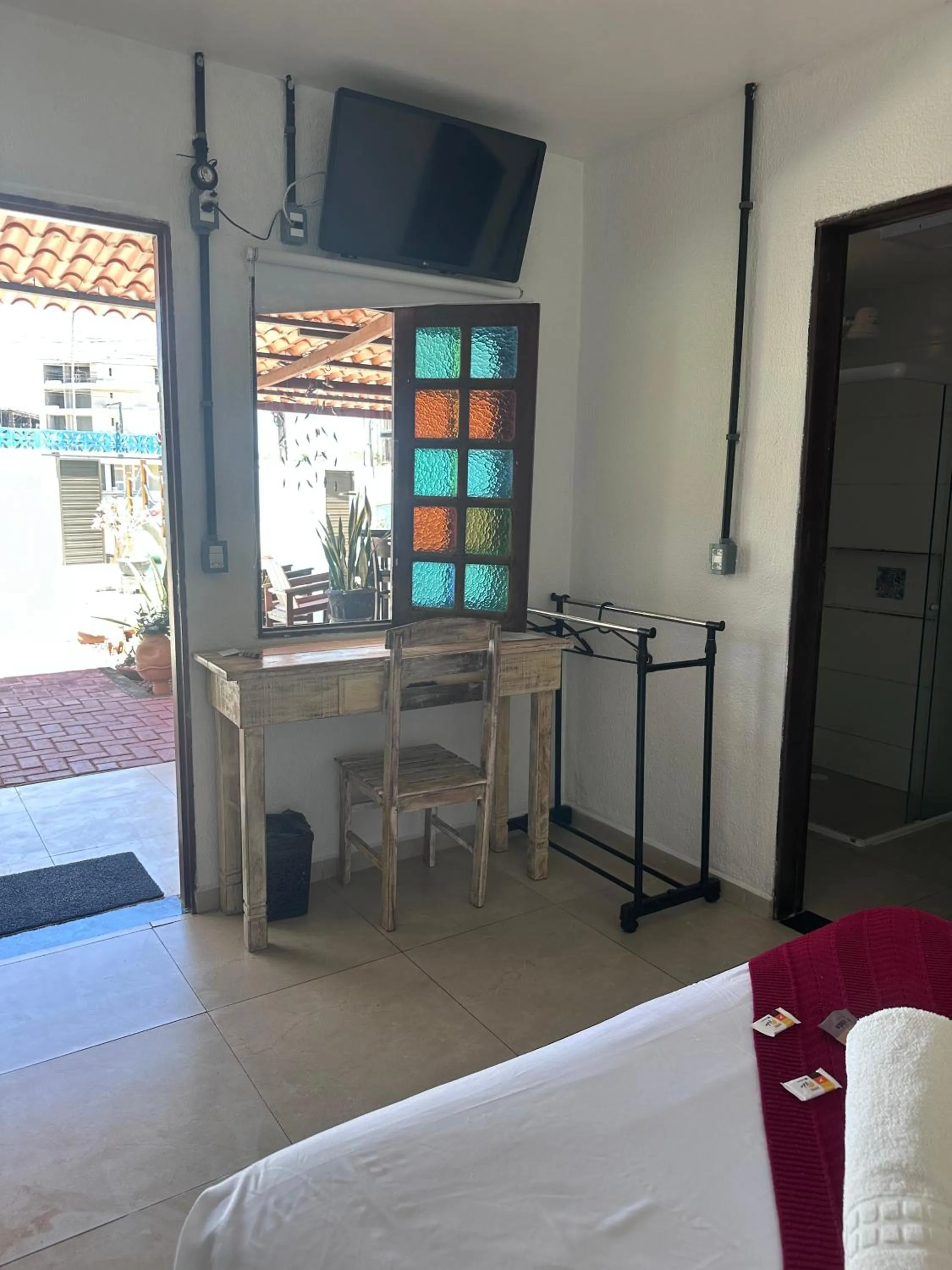 Bed in Pousada Brisa e Mar