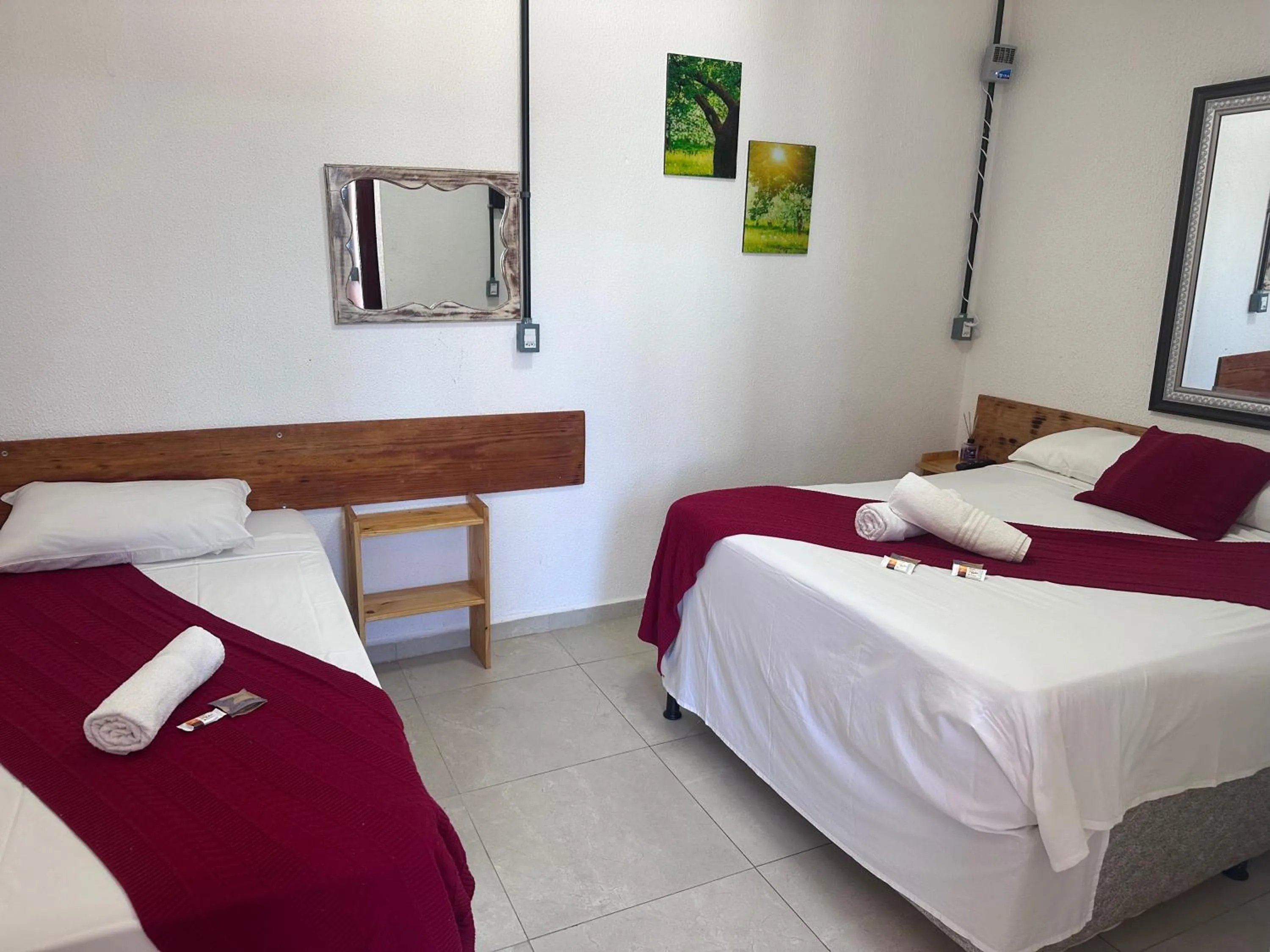 Bed in Pousada Brisa e Mar