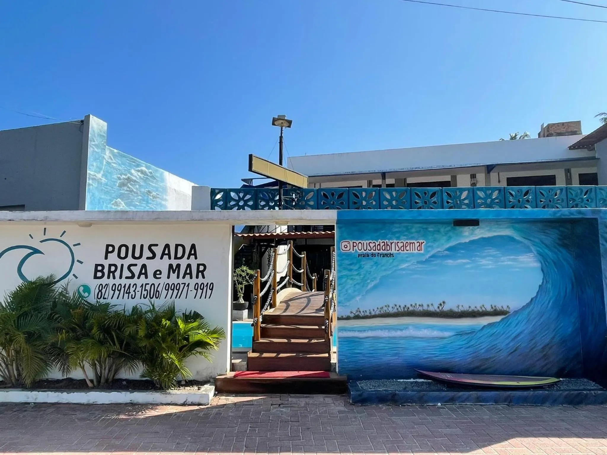 Property building in Pousada Brisa e Mar