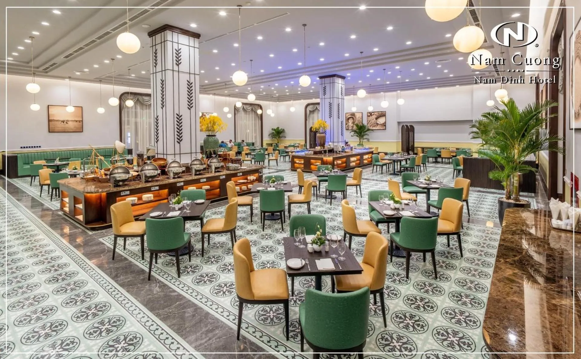 Restaurant/places to eat in Nam Cuong Nam Dinh Hotel