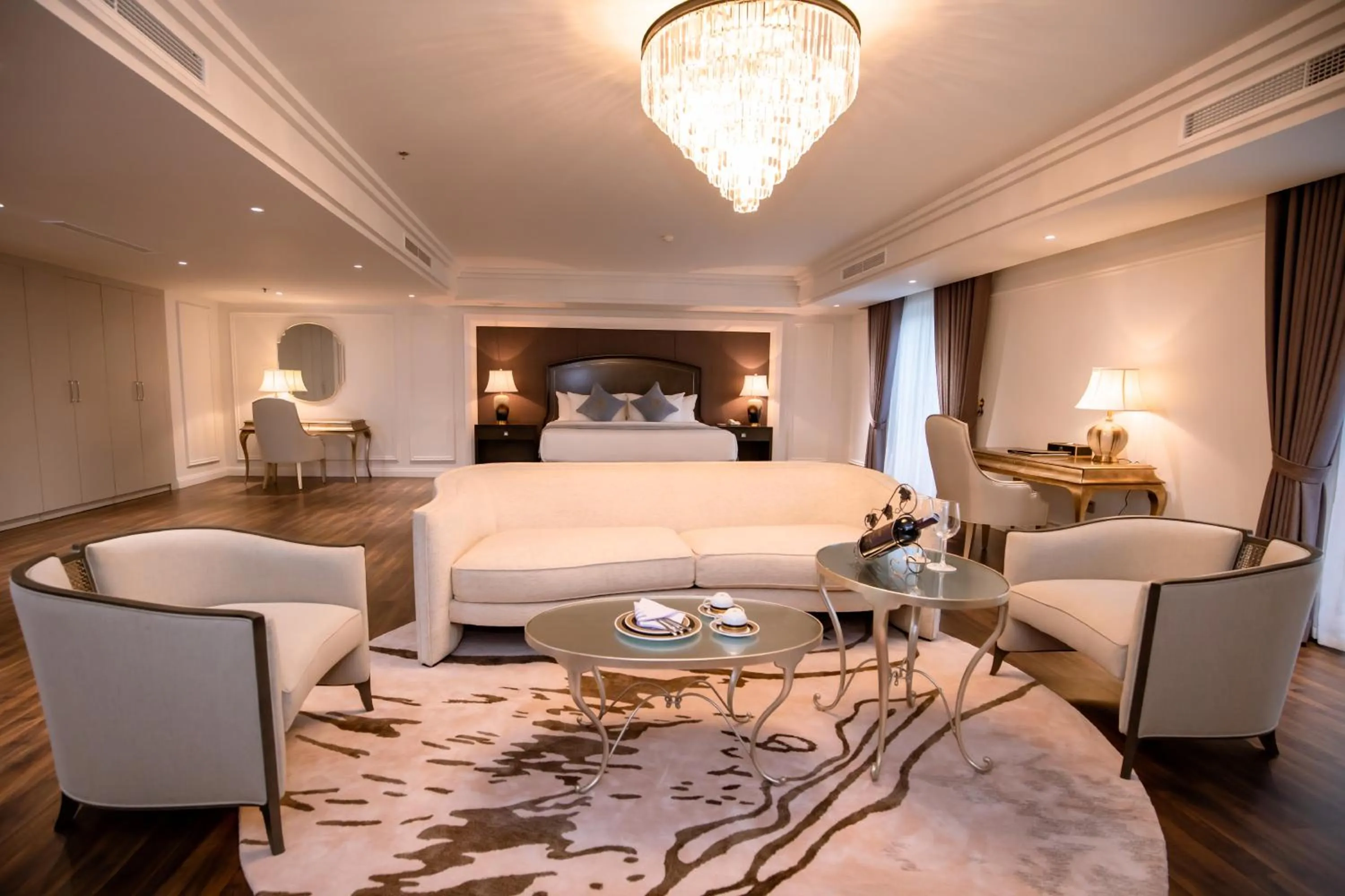 Bedroom, Bed in Nam Cuong Nam Dinh Hotel