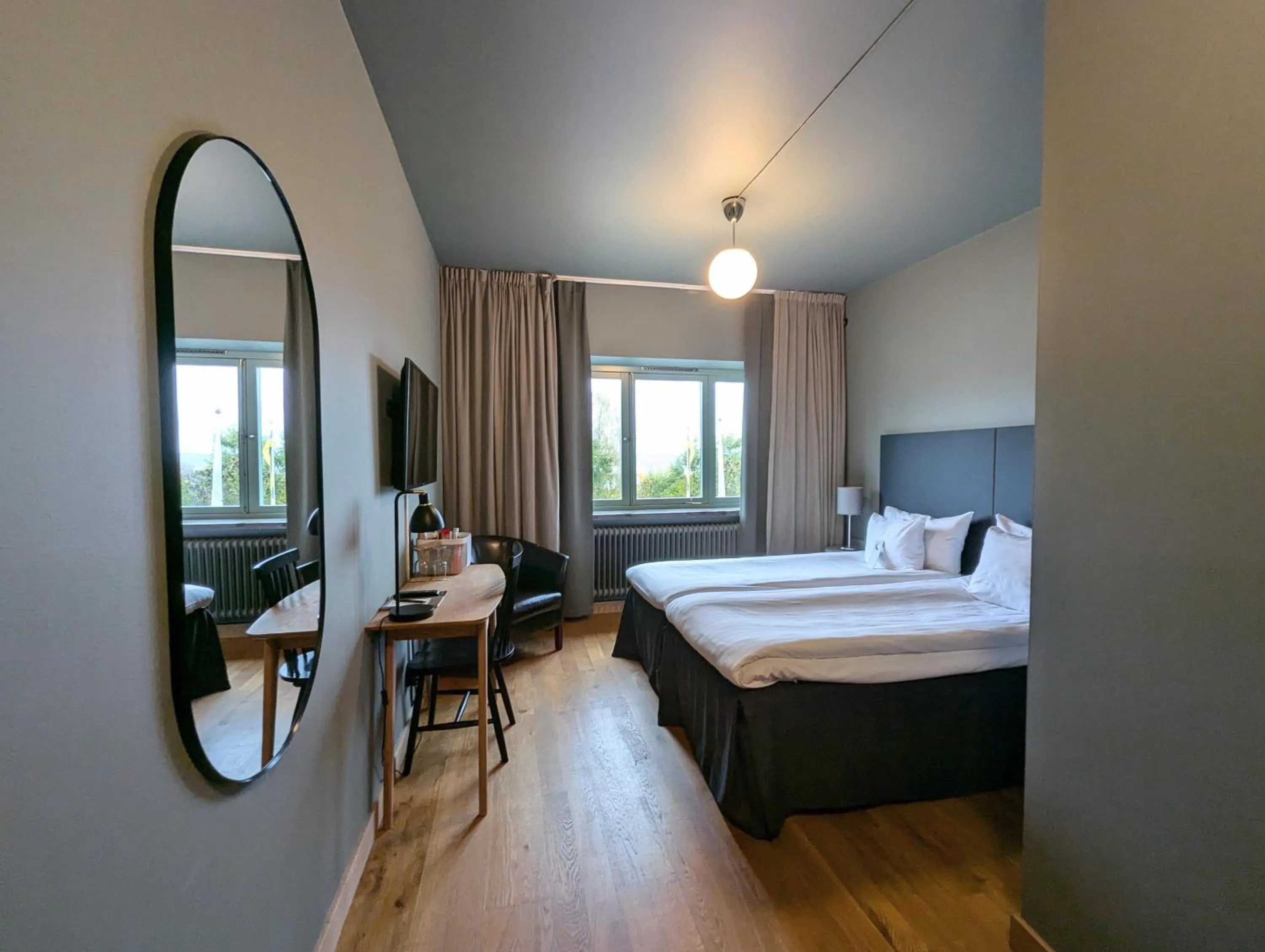 Photo of the whole room, Bed in Hotell Kristina