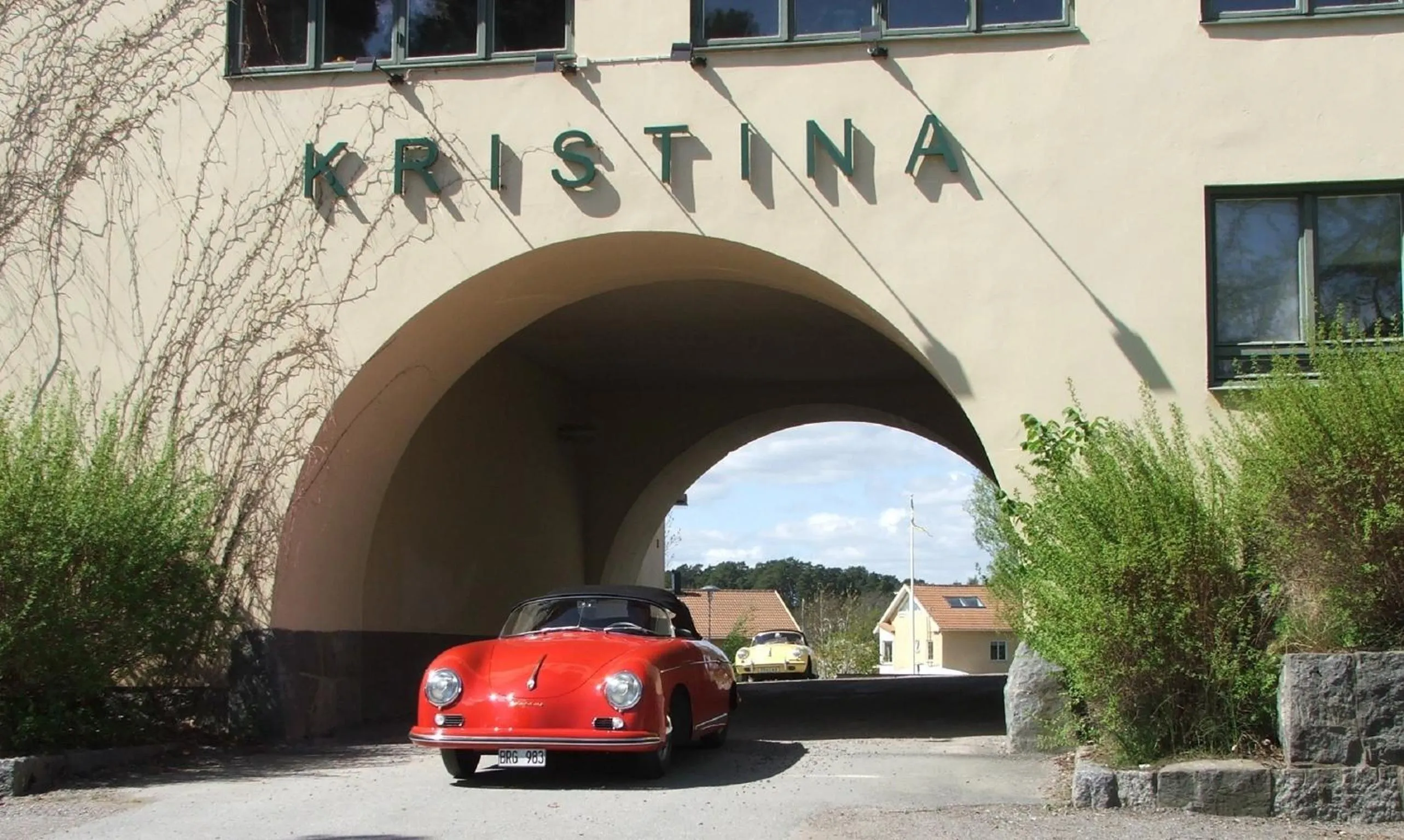 Facade/entrance in Hotell Kristina