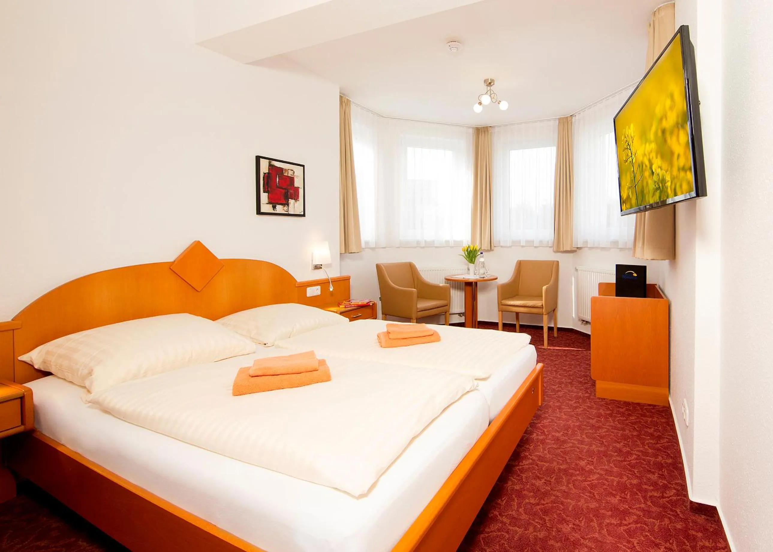 Photo of the whole room, Bed in Ferienhotel Bernstein