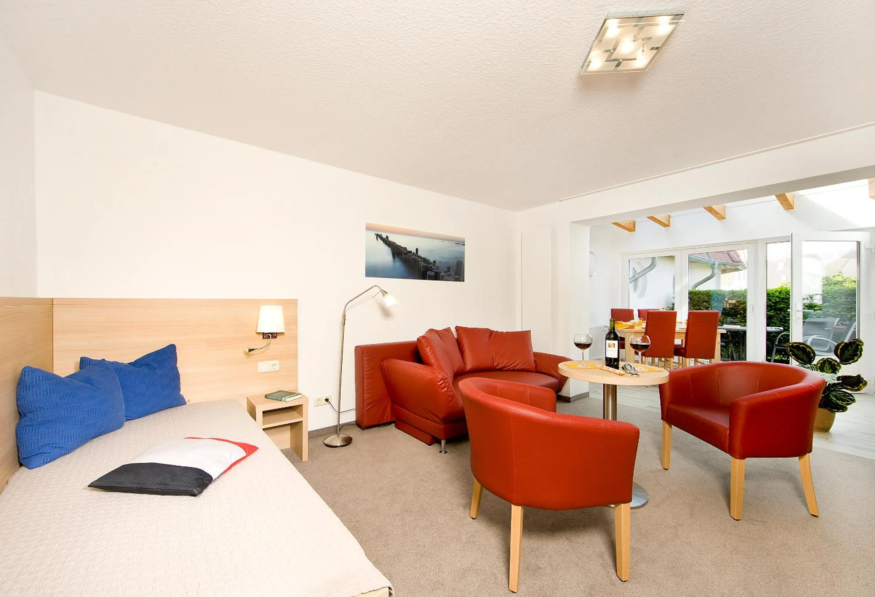 Living room in Ferienhotel Bernstein