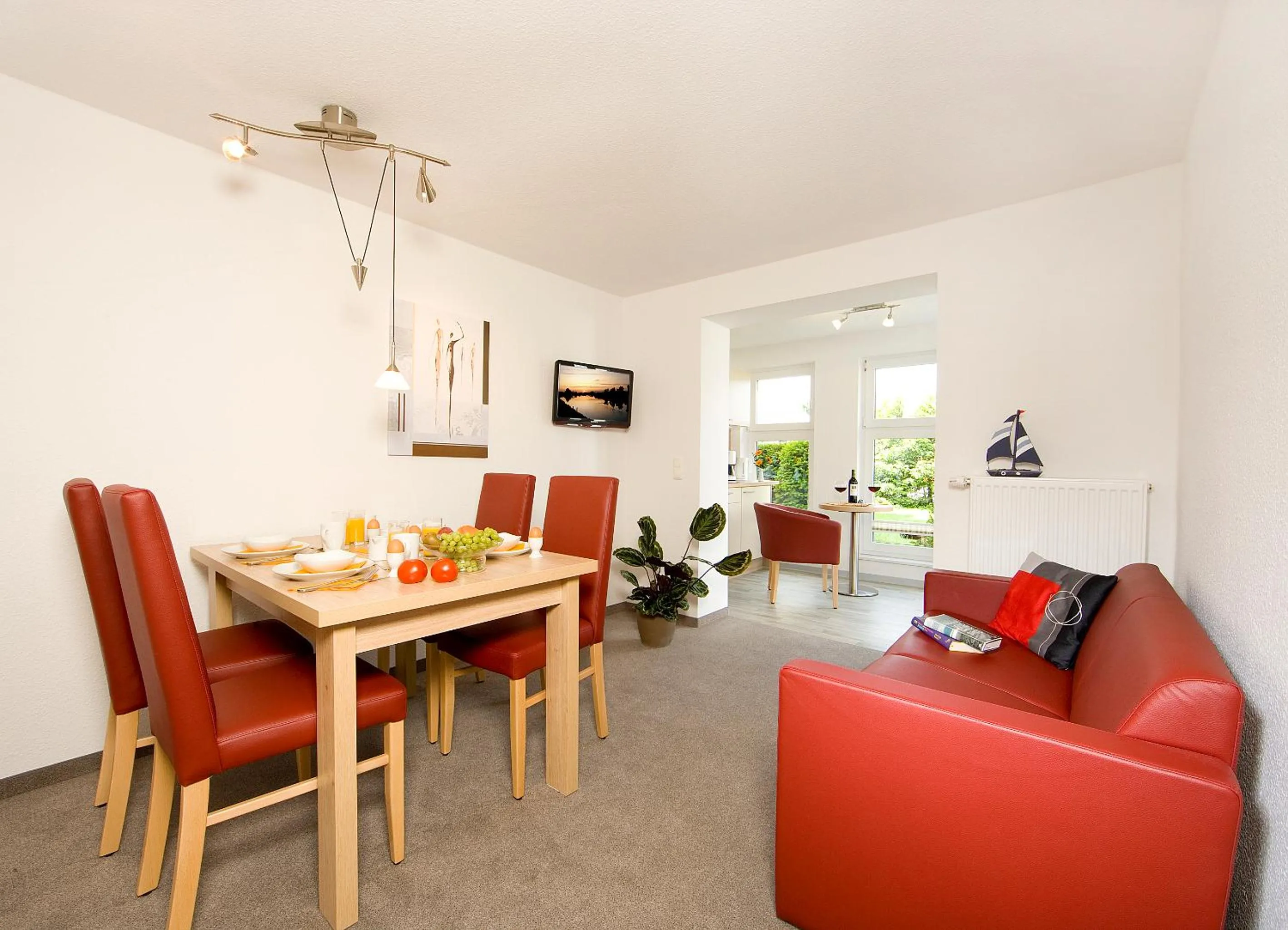 Living room in Ferienhotel Bernstein