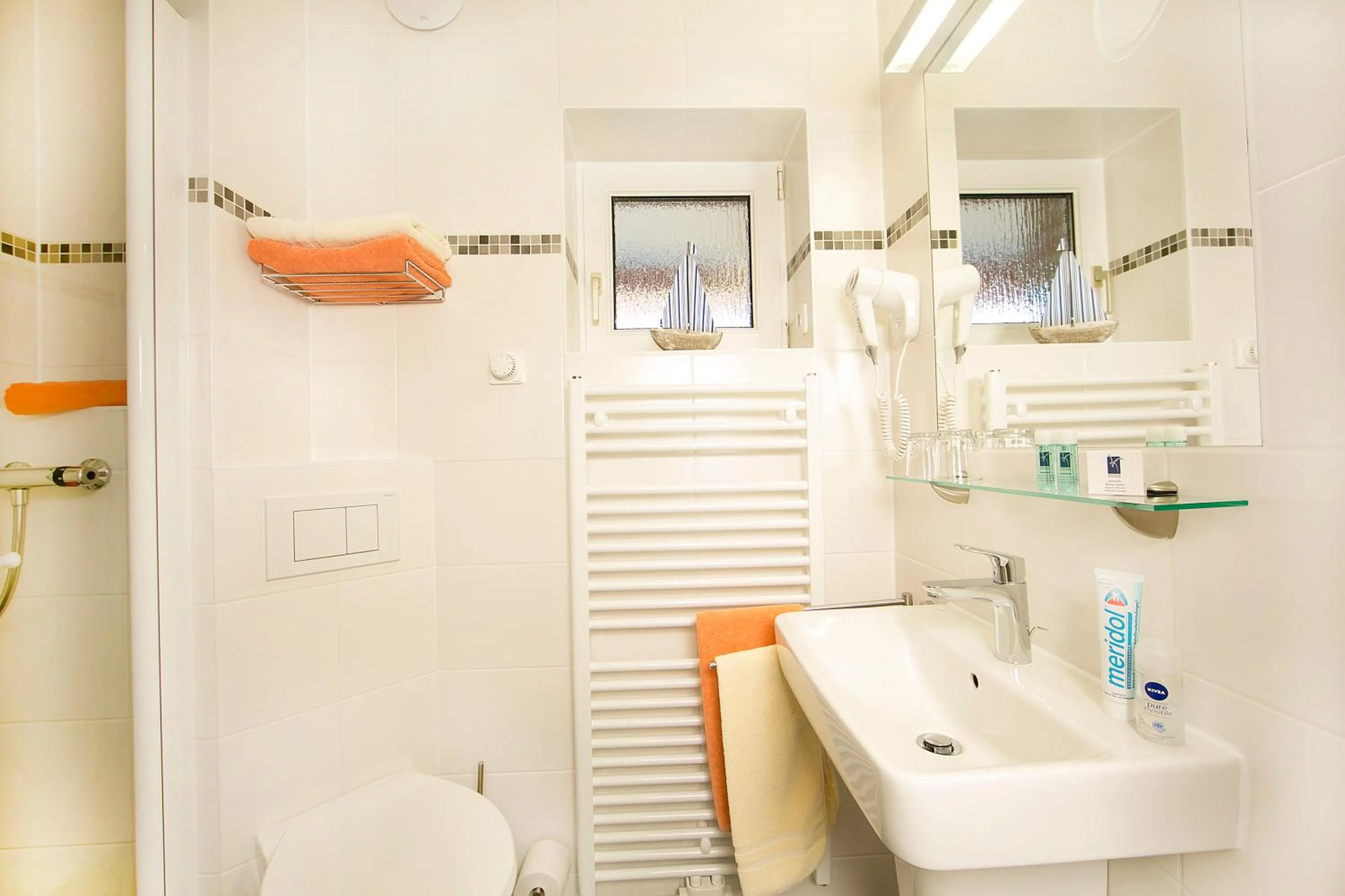 Bathroom in Ferienhotel Bernstein