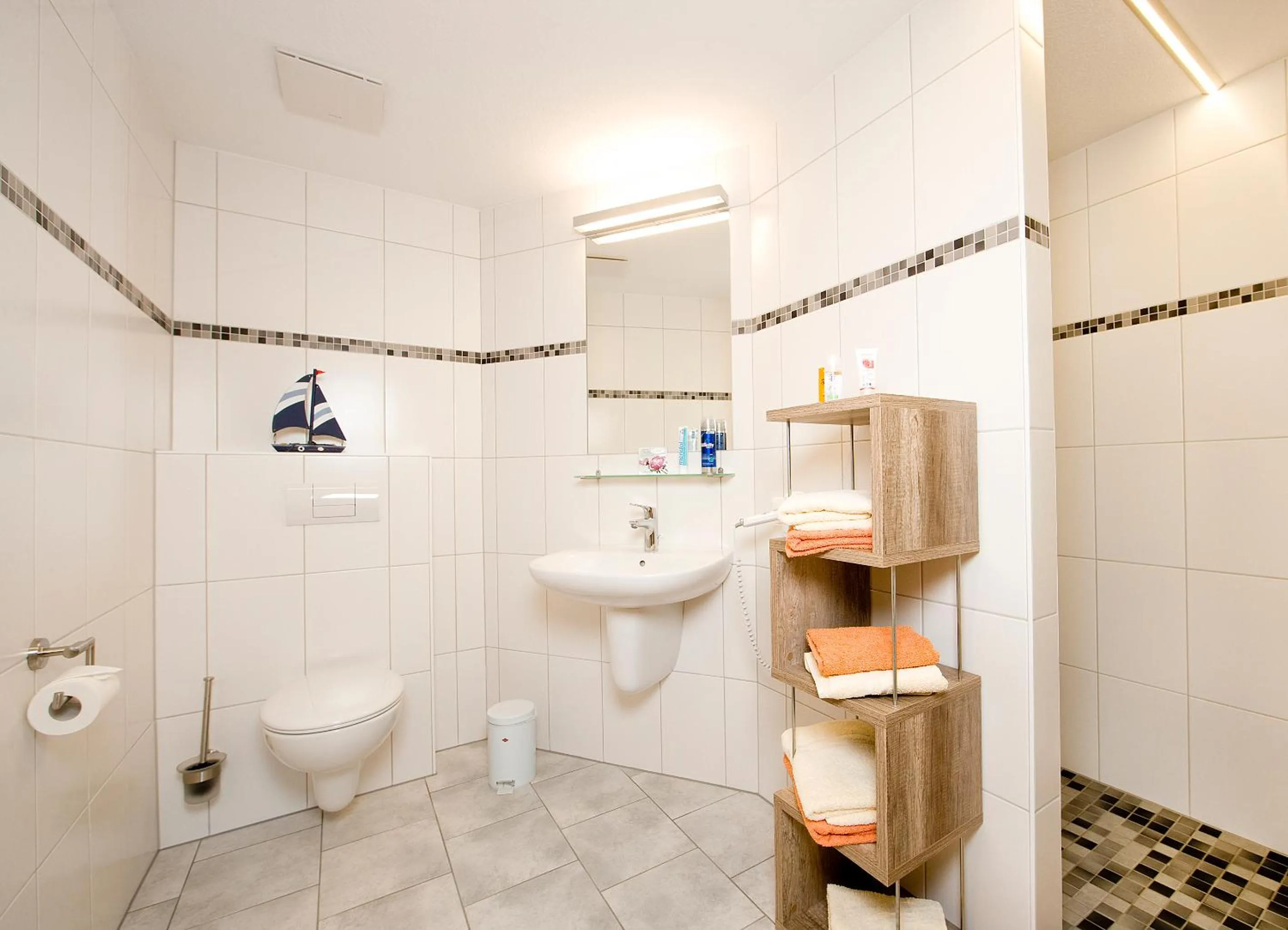 Bathroom in Ferienhotel Bernstein