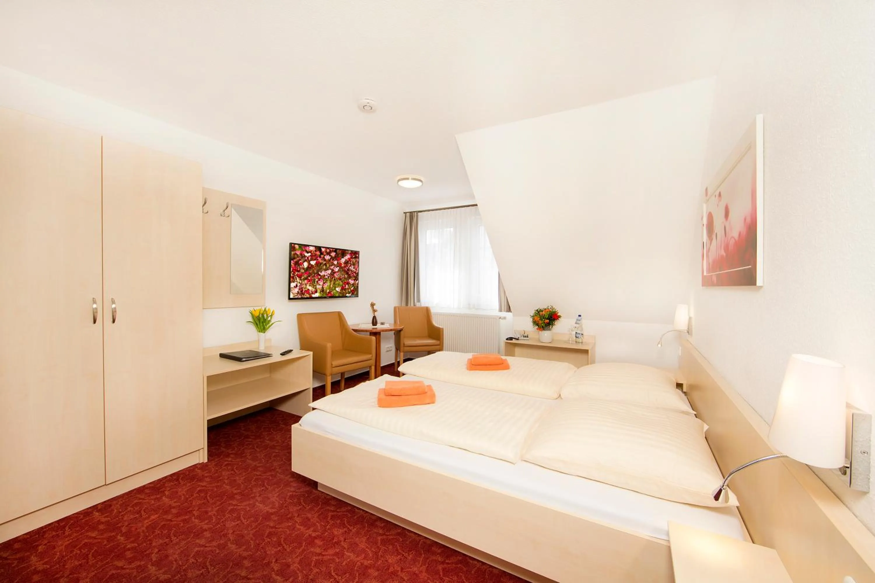 Photo of the whole room, Bed in Ferienhotel Bernstein