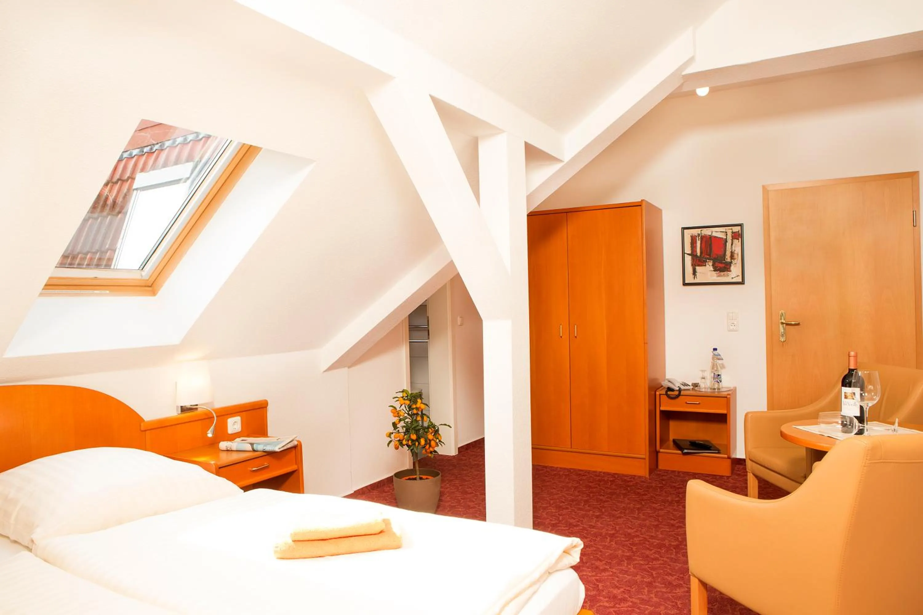 Photo of the whole room, Bed in Ferienhotel Bernstein