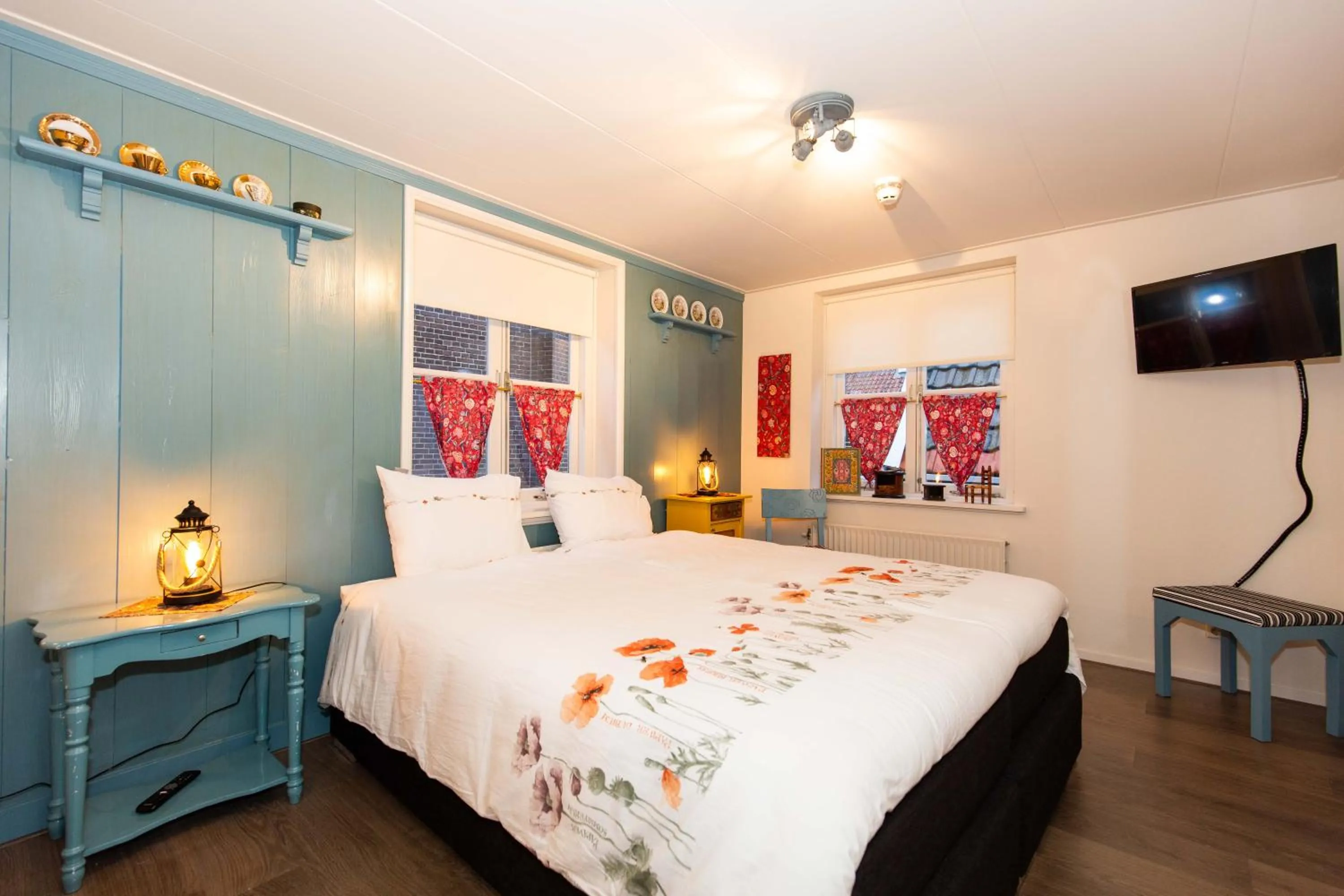 Bed in Bed and Breakfast De Pepersteeg