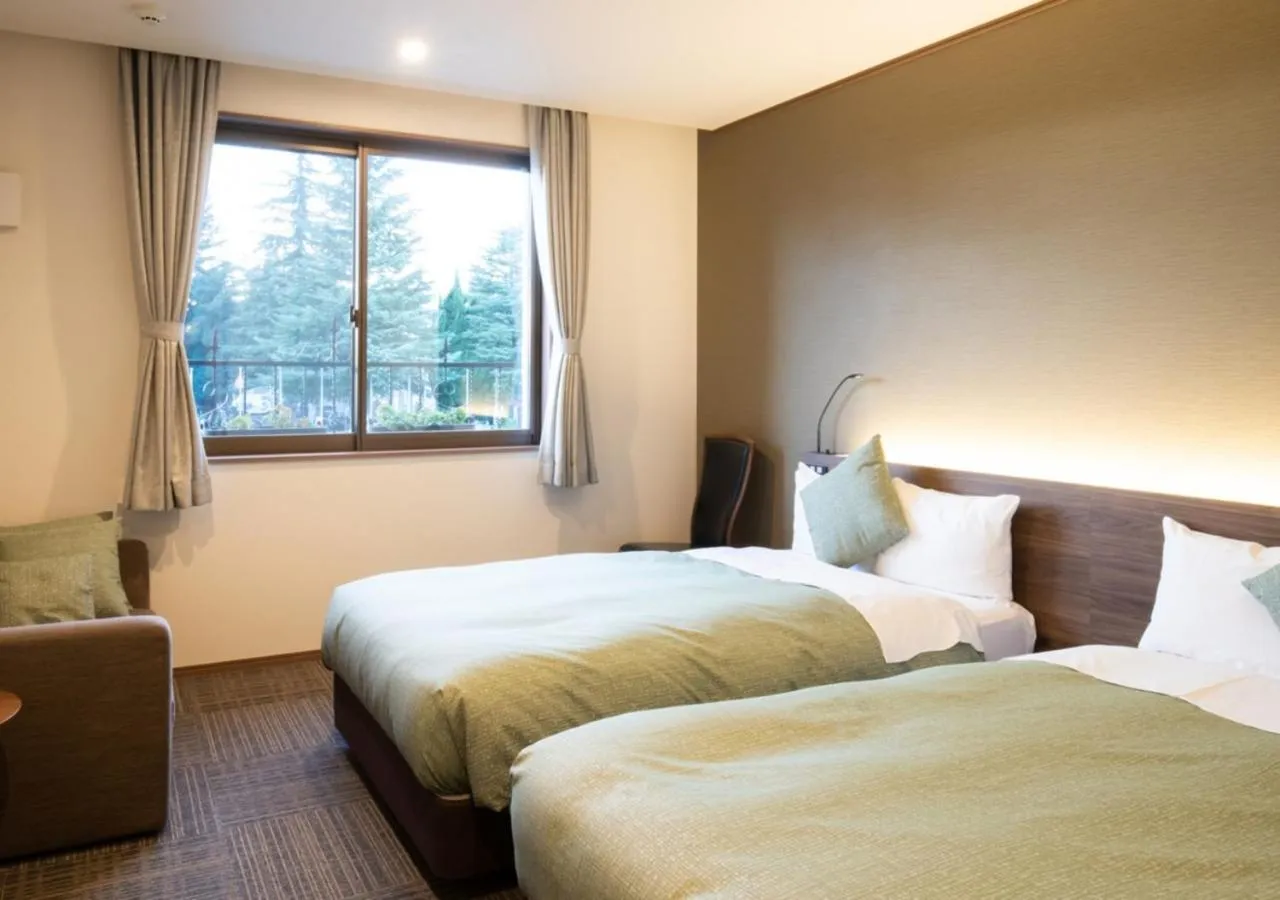 Photo of the whole room, Bed in HOTORI no HOTEL BAN