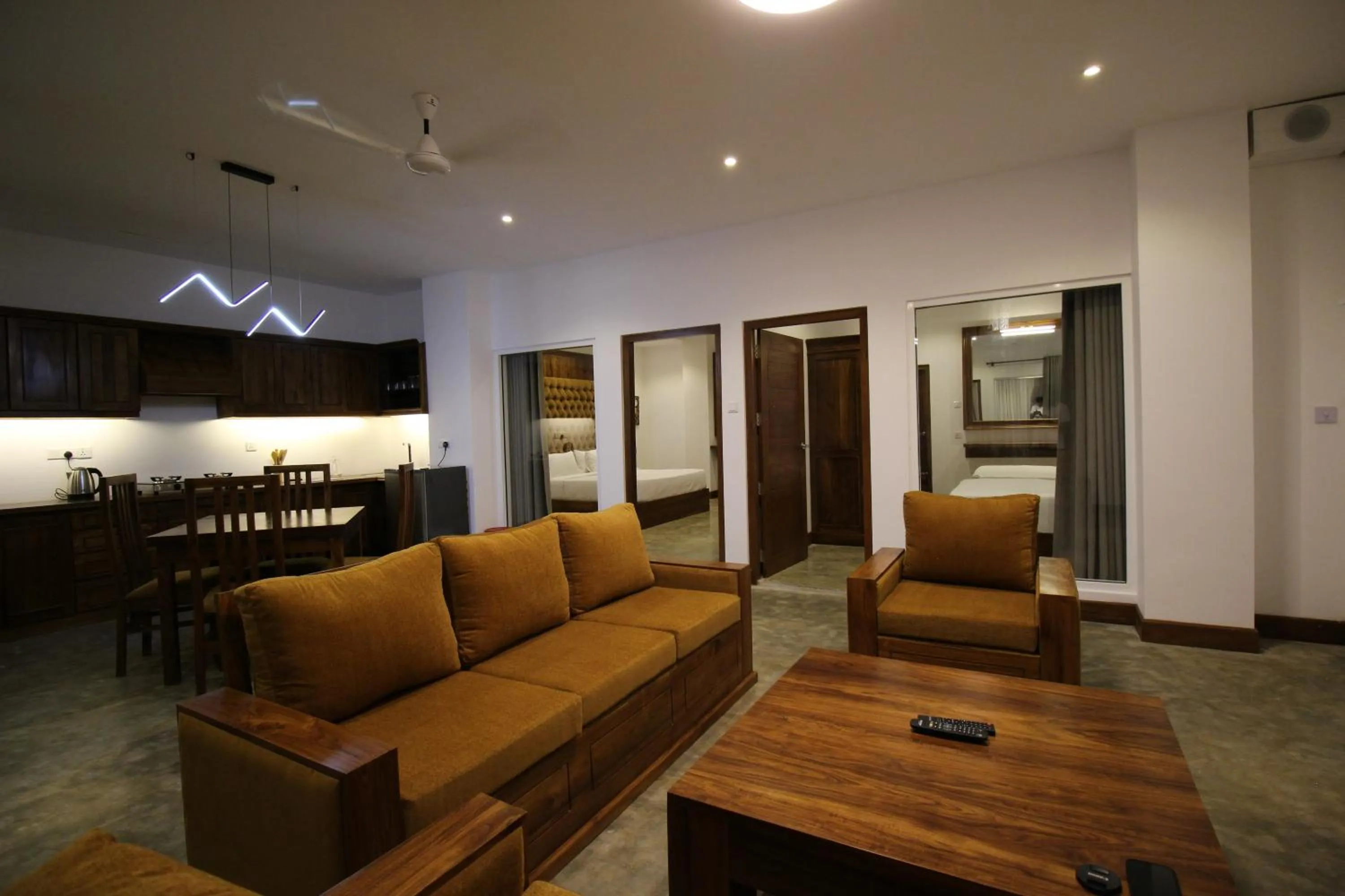 Living room in Hotel Refresh Blue