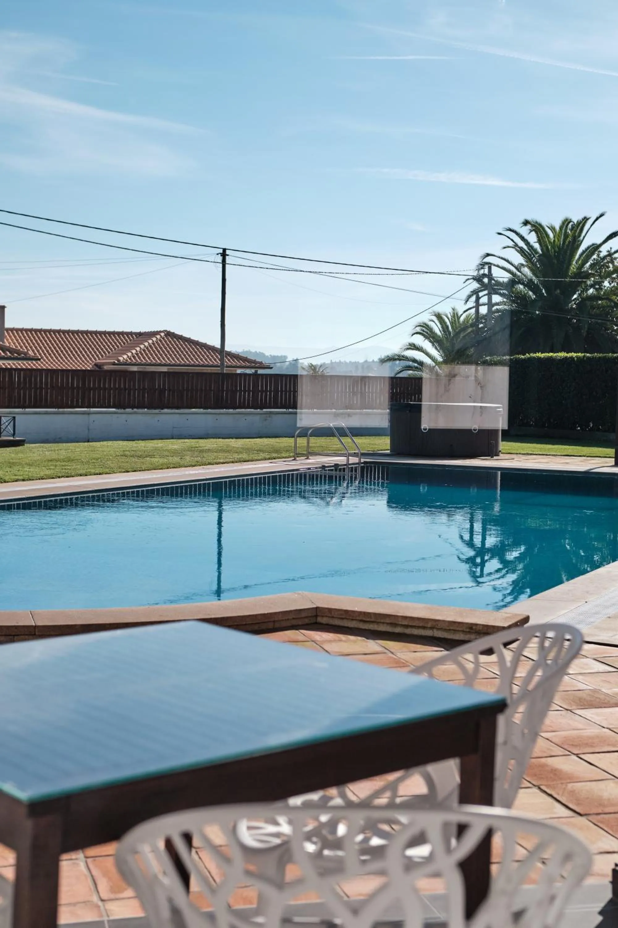 Patio in A Casa Branca - with Pool & Jacuzzi