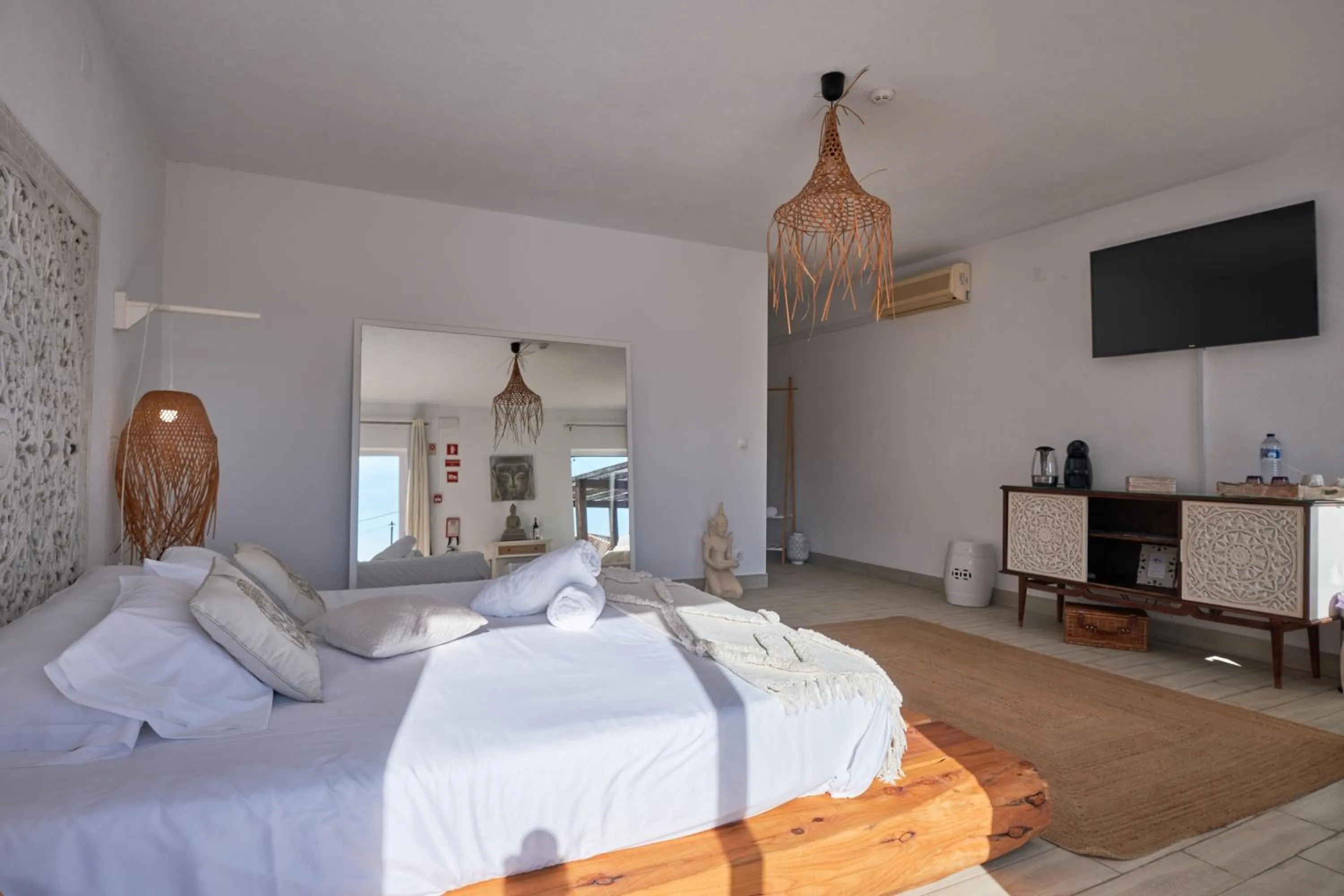 TV and multimedia, Bed in A Casa Branca - with Pool & Jacuzzi