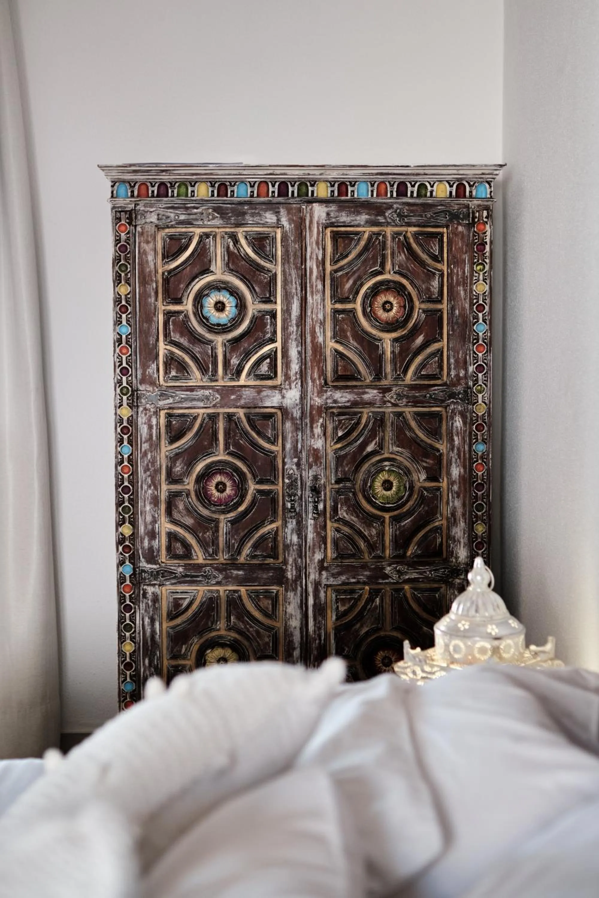 wardrobe, Bed in A Casa Branca - with Pool & Jacuzzi