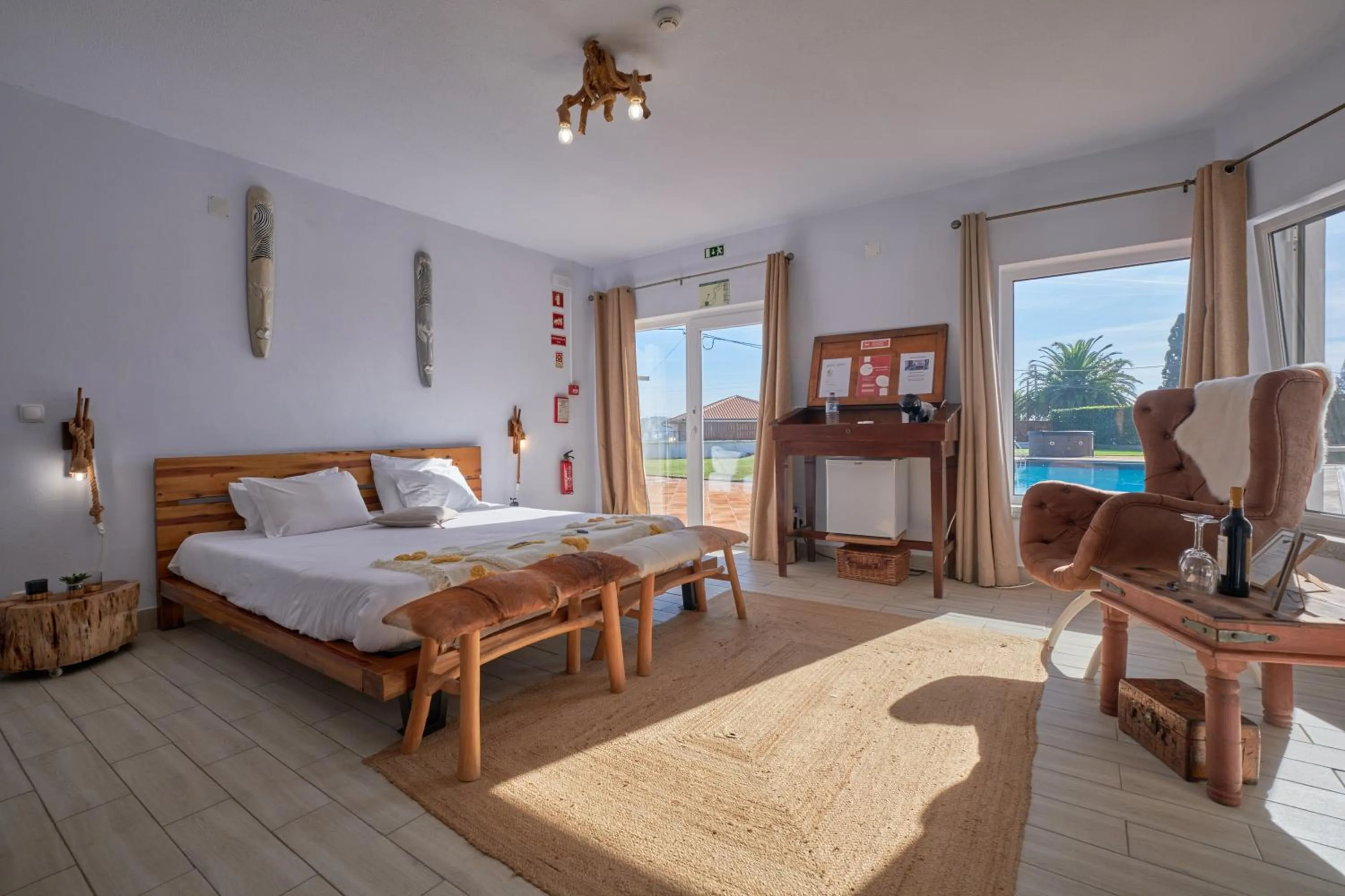 Bed in A Casa Branca - with Pool & Jacuzzi