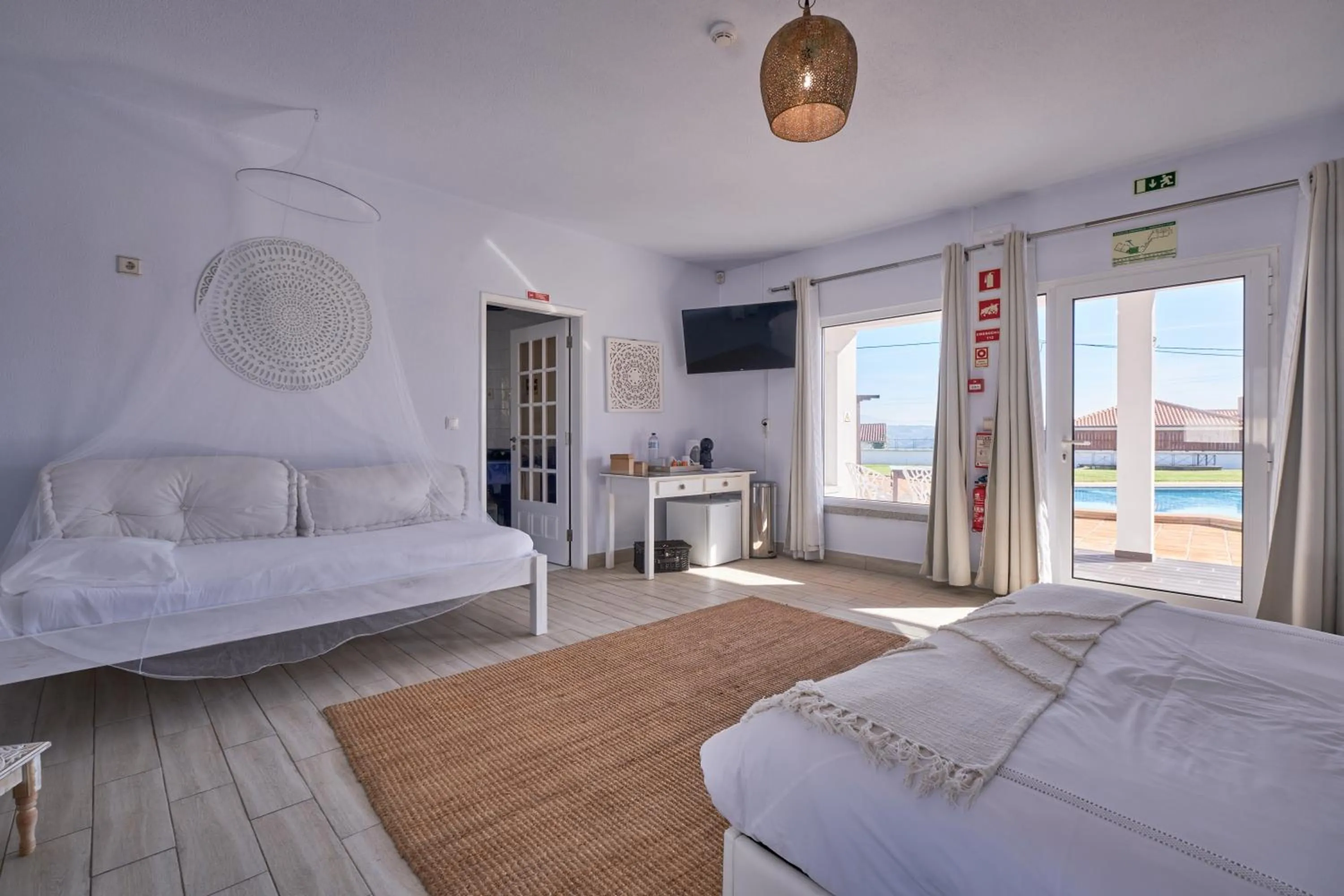 TV and multimedia, Bed in A Casa Branca - with Pool & Jacuzzi