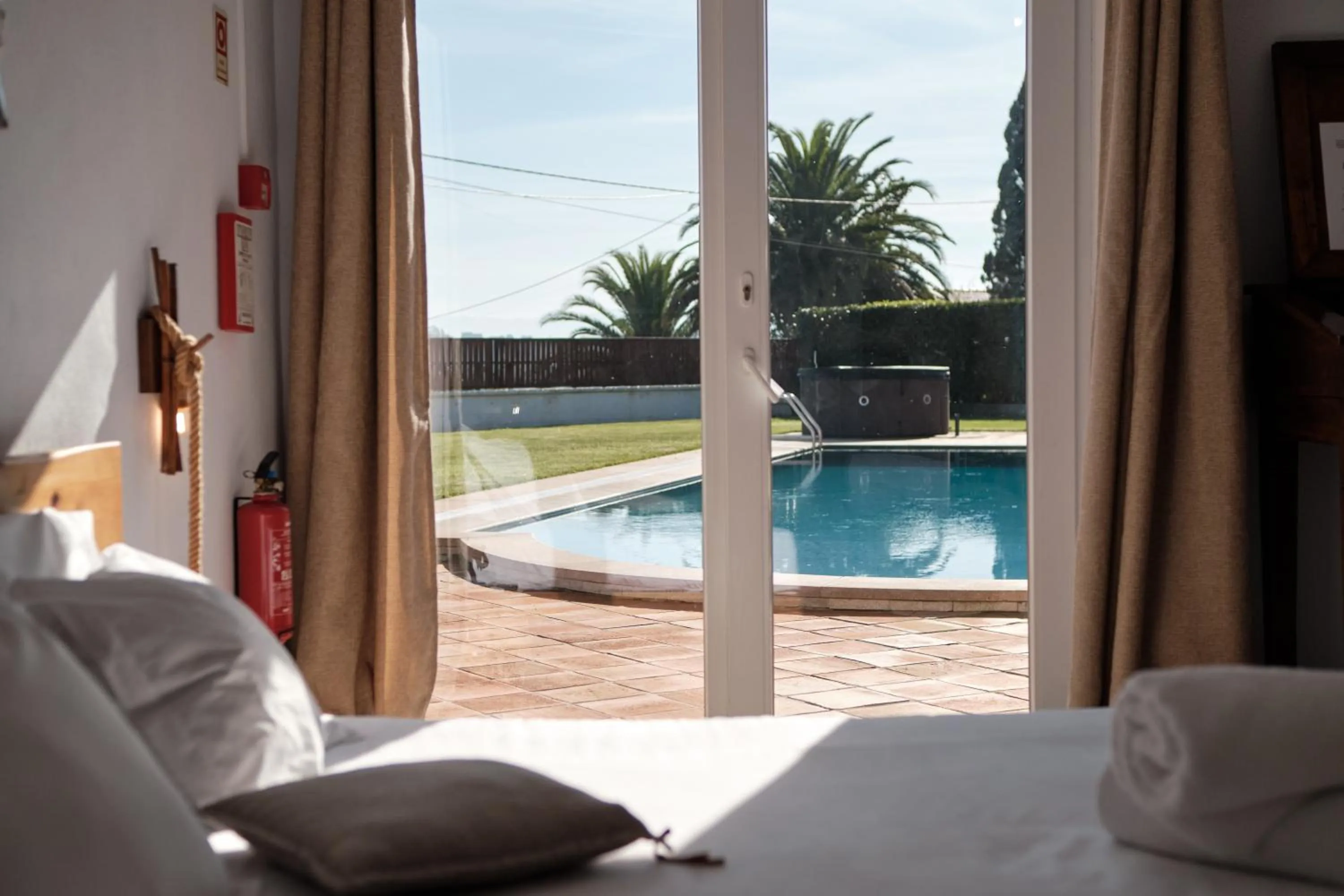 Bed in A Casa Branca - with Pool & Jacuzzi
