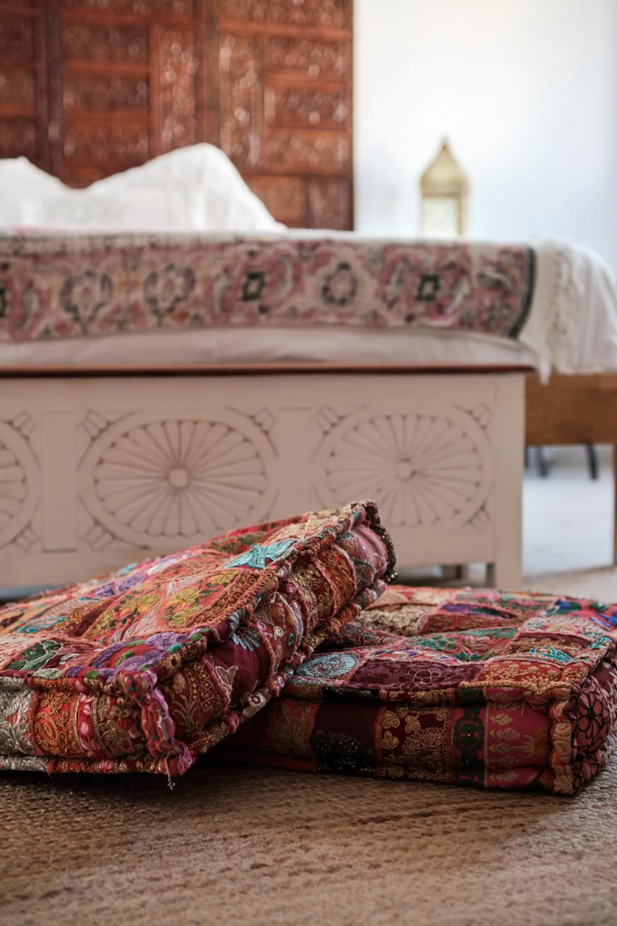 Seating area, Bed in A Casa Branca - with Pool & Jacuzzi