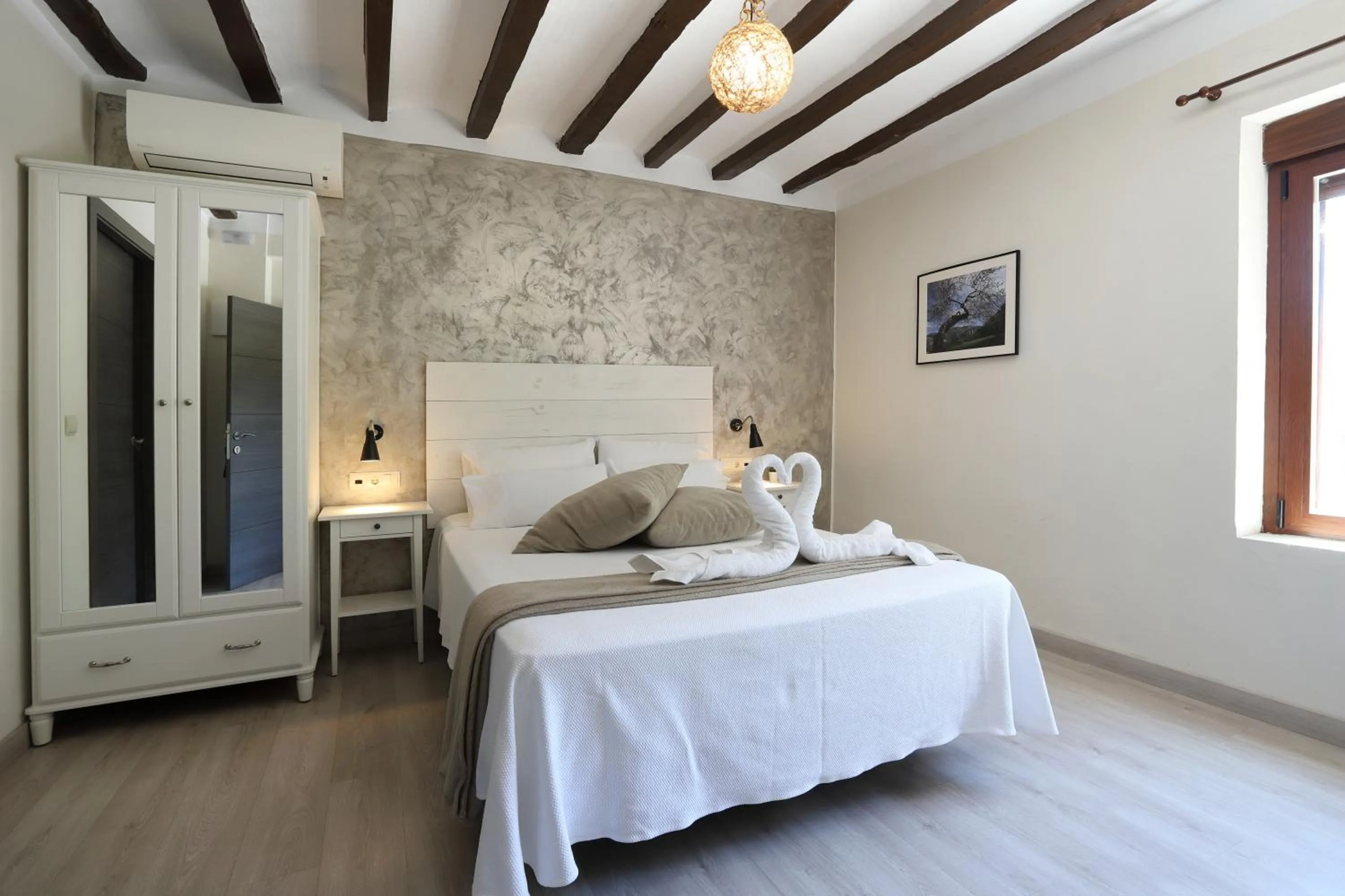 Bed in Nasilvana Hotel & Spa Adults Only