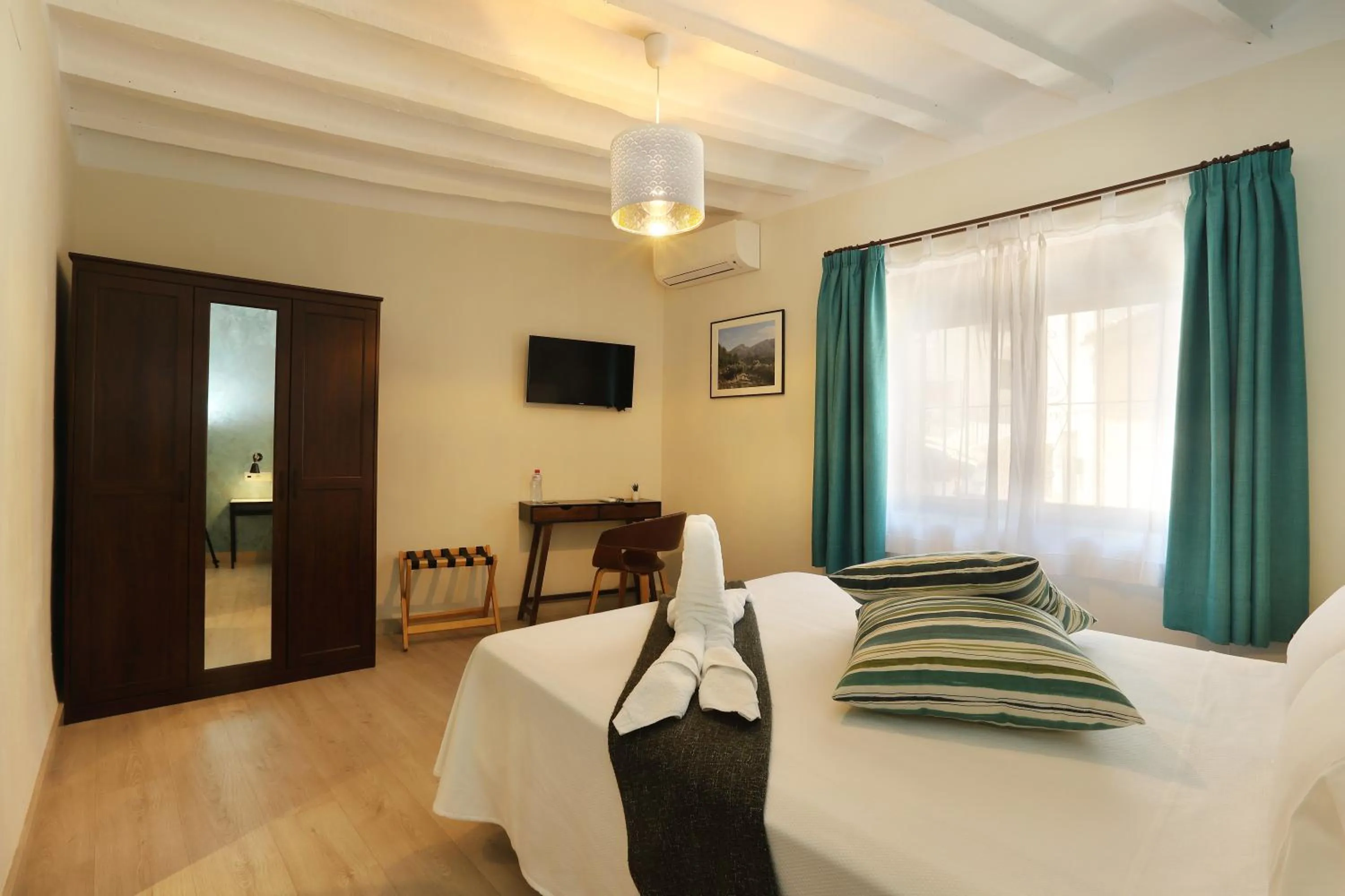 Bed in Nasilvana Hotel & Spa Adults Only