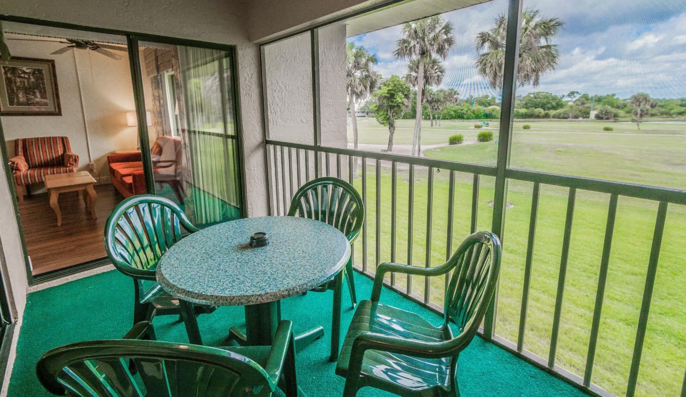 Patio in Lehigh Resort Club