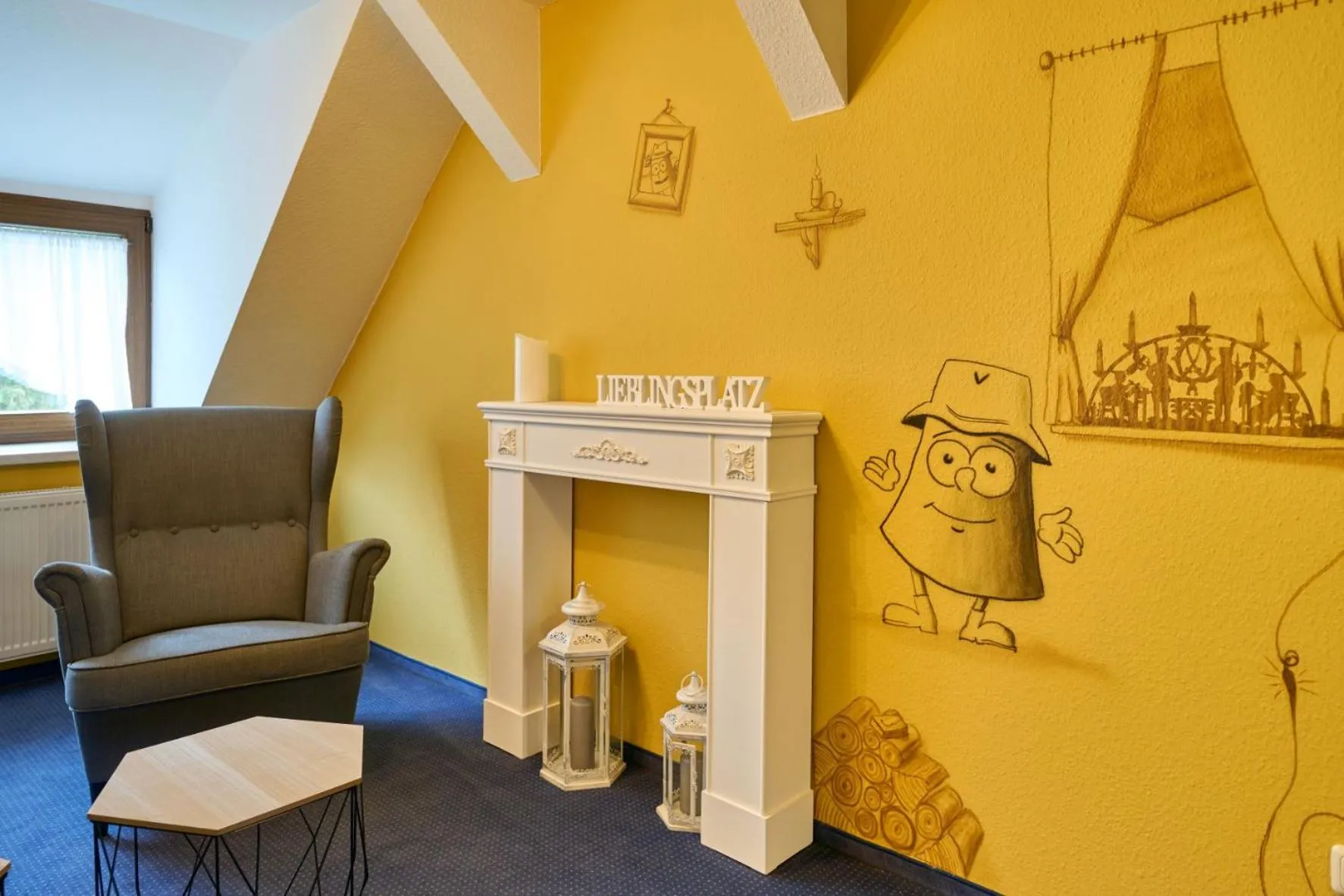 Seating area in Hotel Vierenstraße